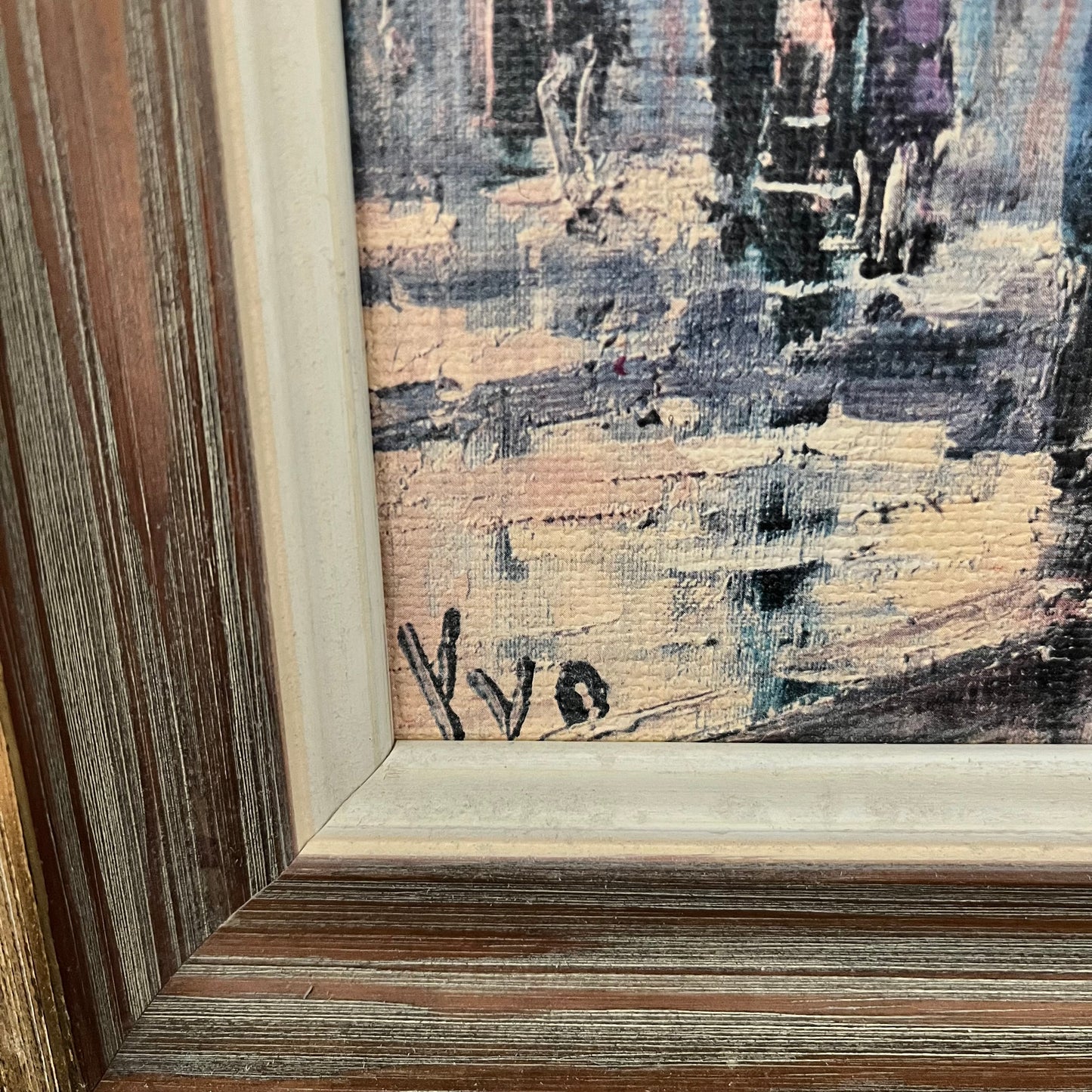 “Montmartre Glow” – Framed Oil Painting