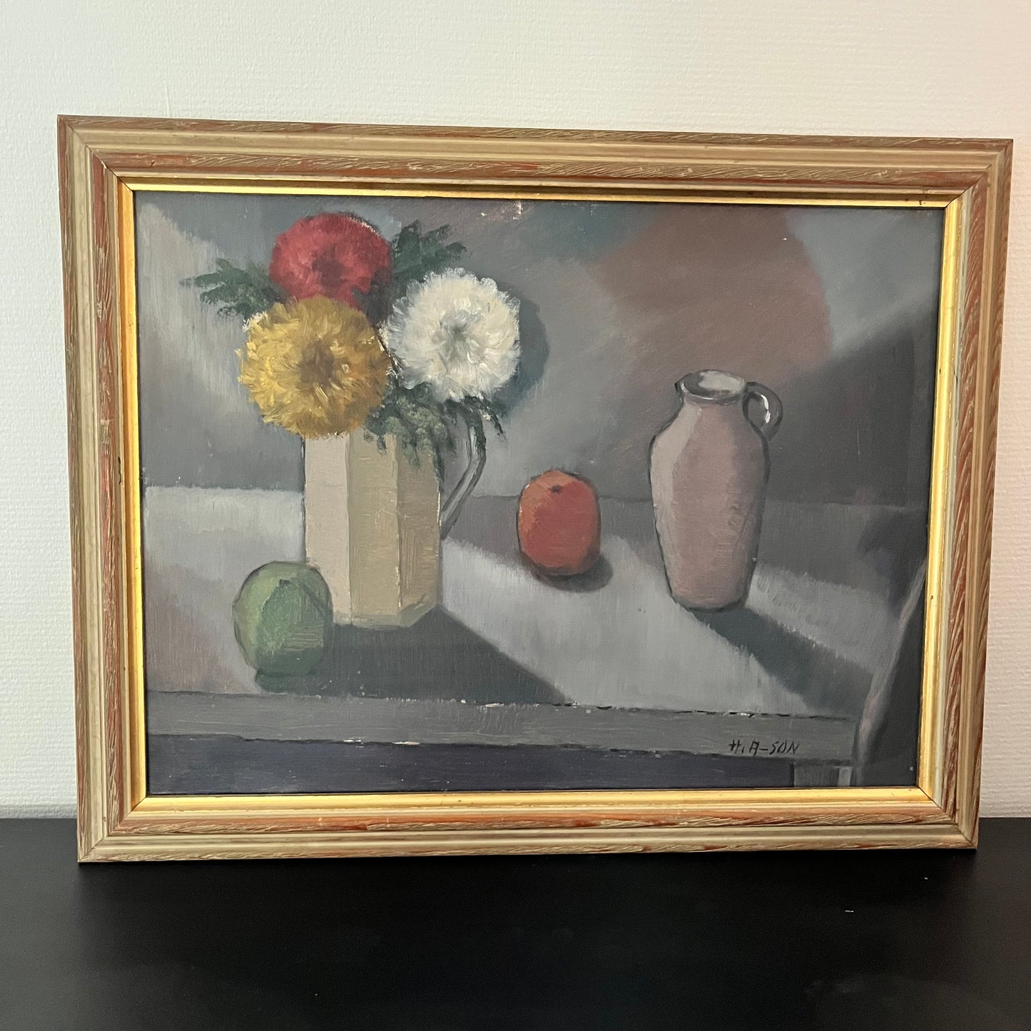 Still Life - original Scandinavian oil painting.