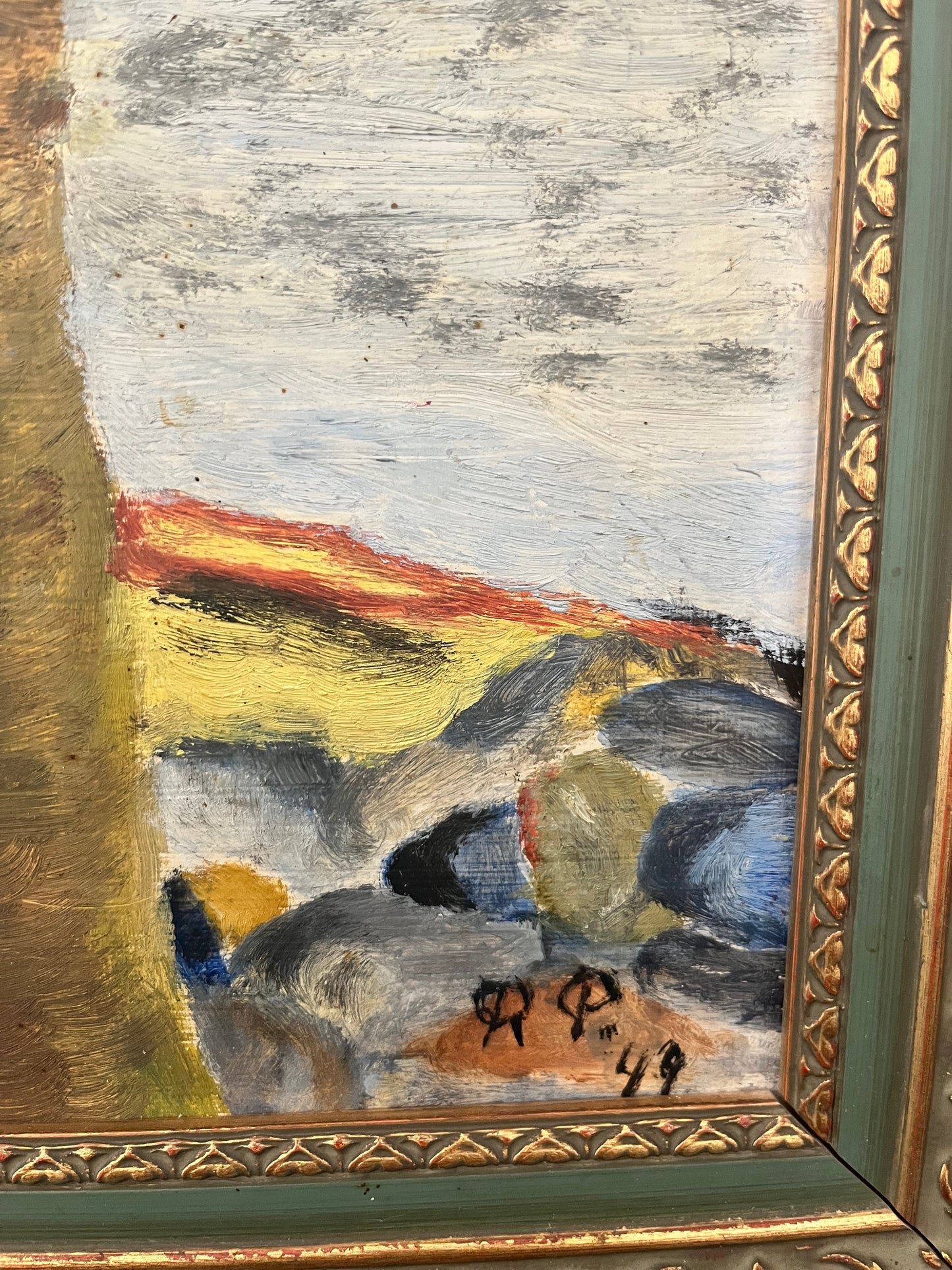 “Whispers of Early Spring” – Swedish Vintage Landscape Painting