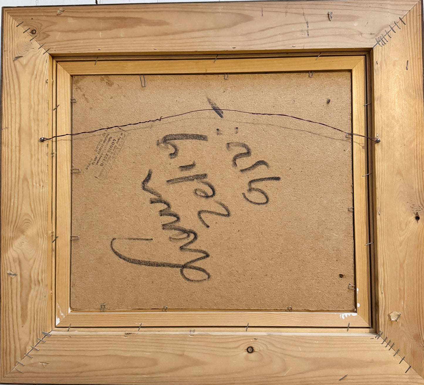 Those Who Remain. Vintage Oil Painting by Louis Zelig