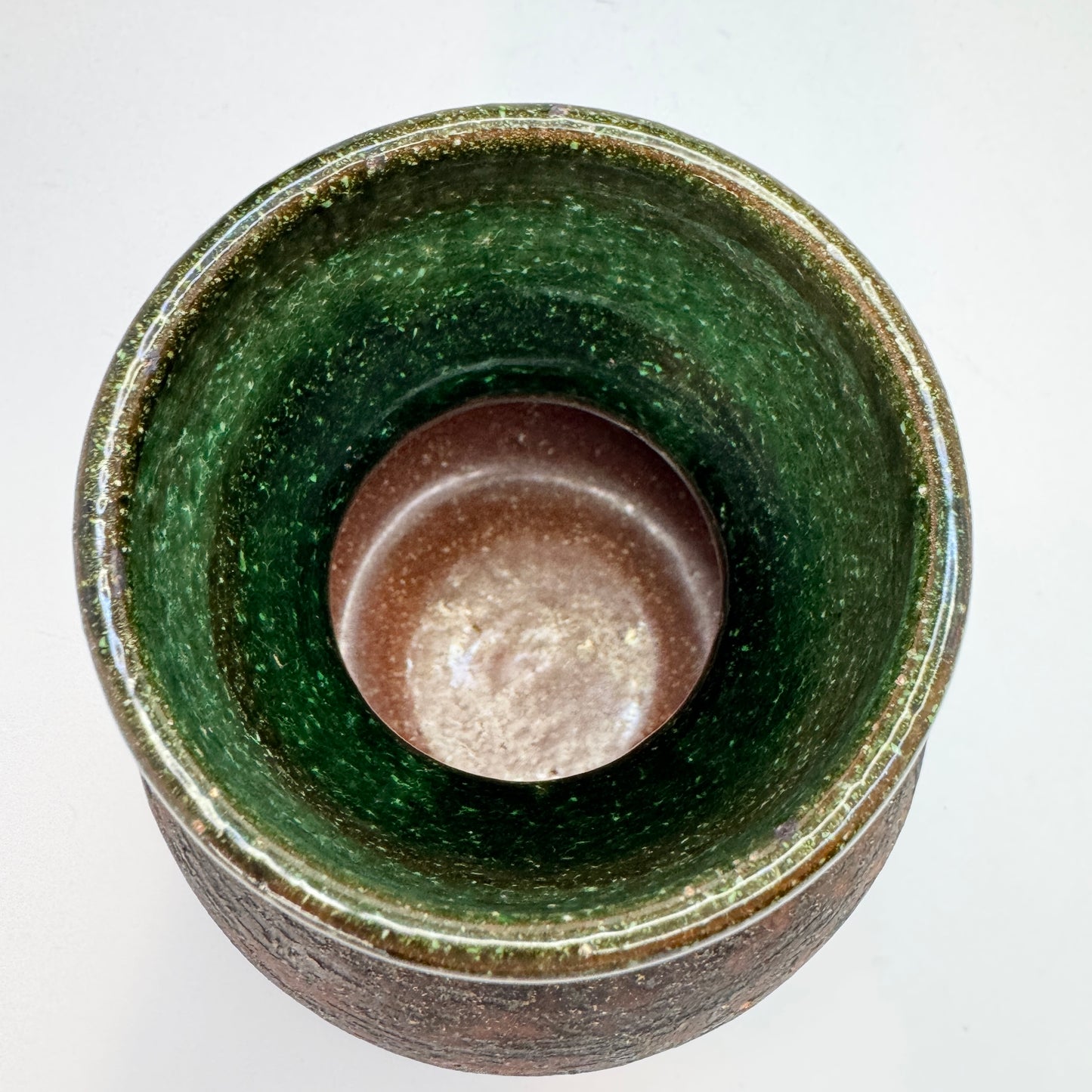 Ulla & Gustav Kraitz. Sweden ca 1970s. Vintage Glazed Stoneware Vase.