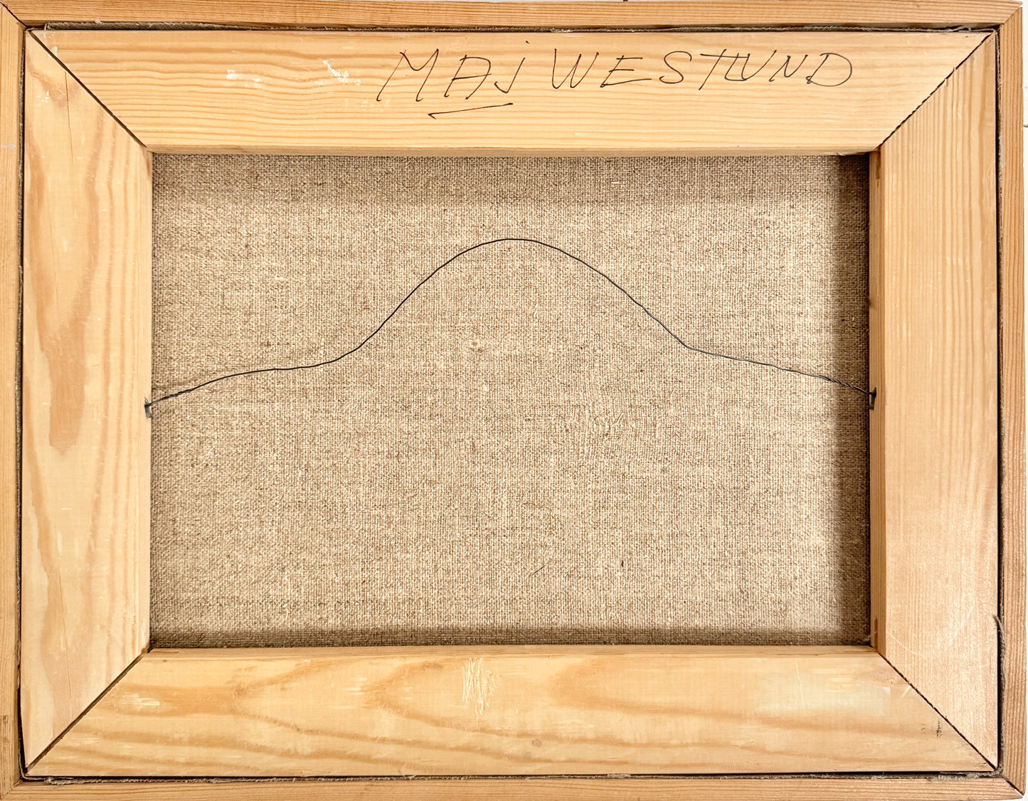 Bohuslän Morning. Vintage Swedish Oil Painting by Per-Olof Eklund.