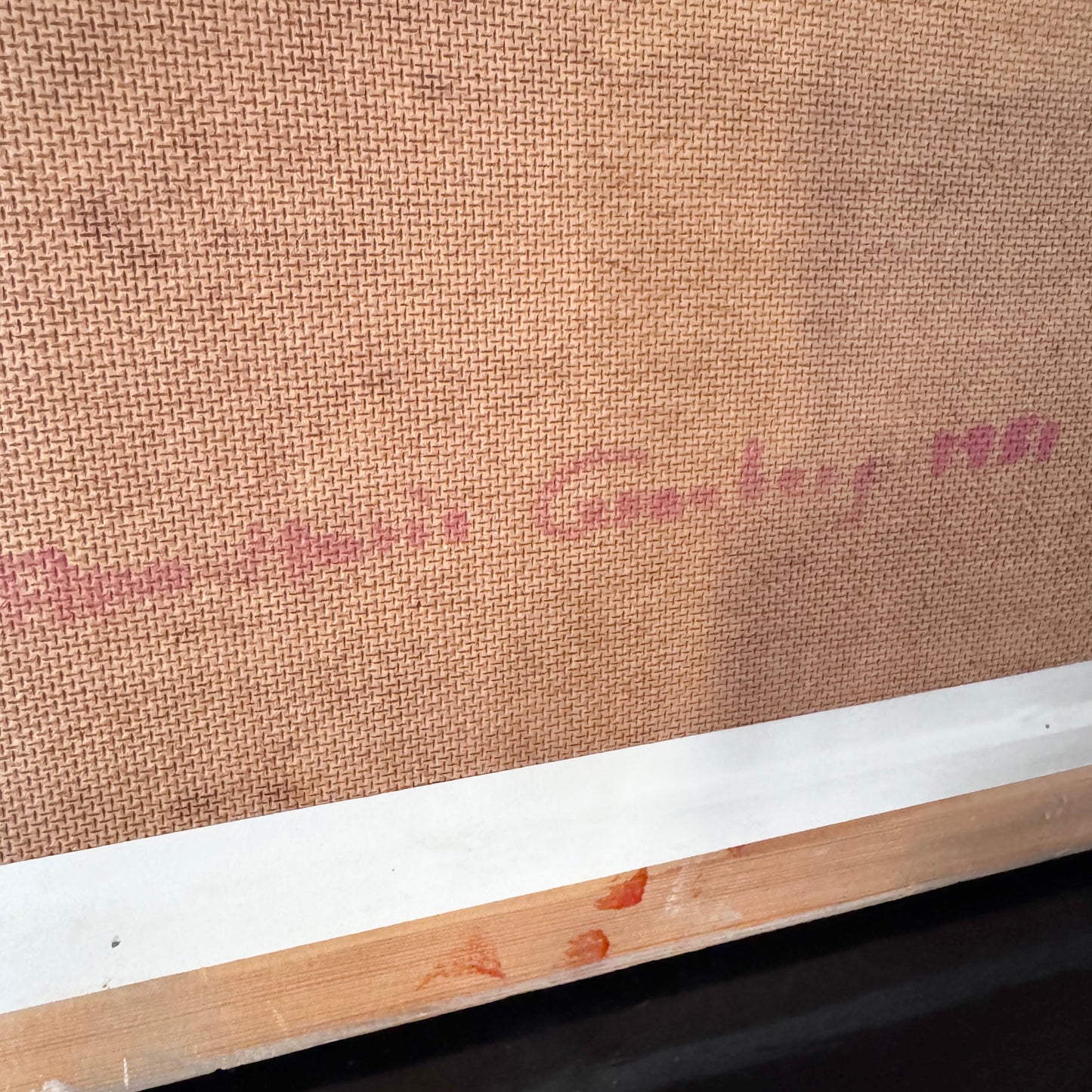 Half empty or half full? Vintage Swedish Mid Century Oil Painting