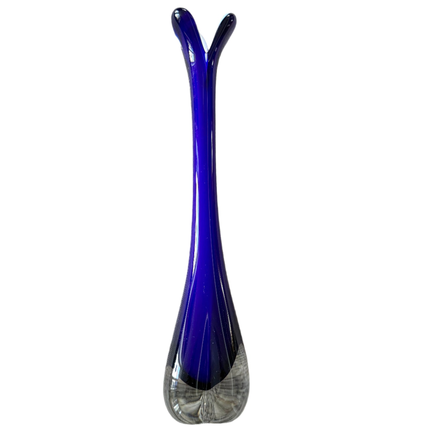 Sea Glasbruk. Sweden Vintage Glass Vase.