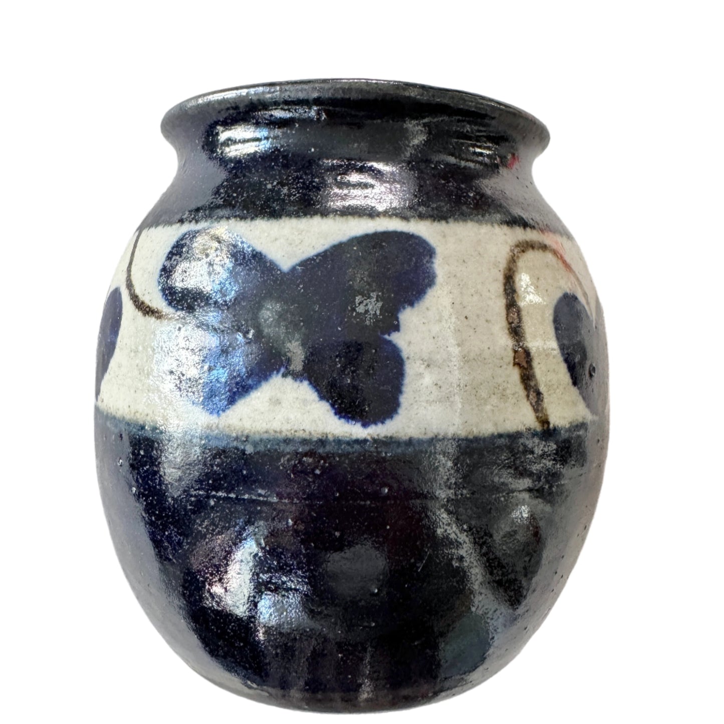 Carl-Harry Stålhane for Designhuset, Sweden. Vintage Stoneware Vessel / Planter.