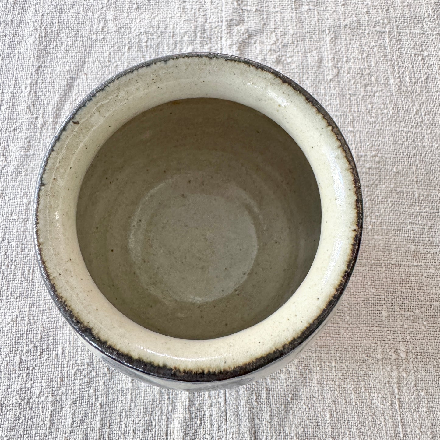 Carl-Harry Stålhane for Designhuset, Sweden. Vintage Stoneware Vessel / Planter.