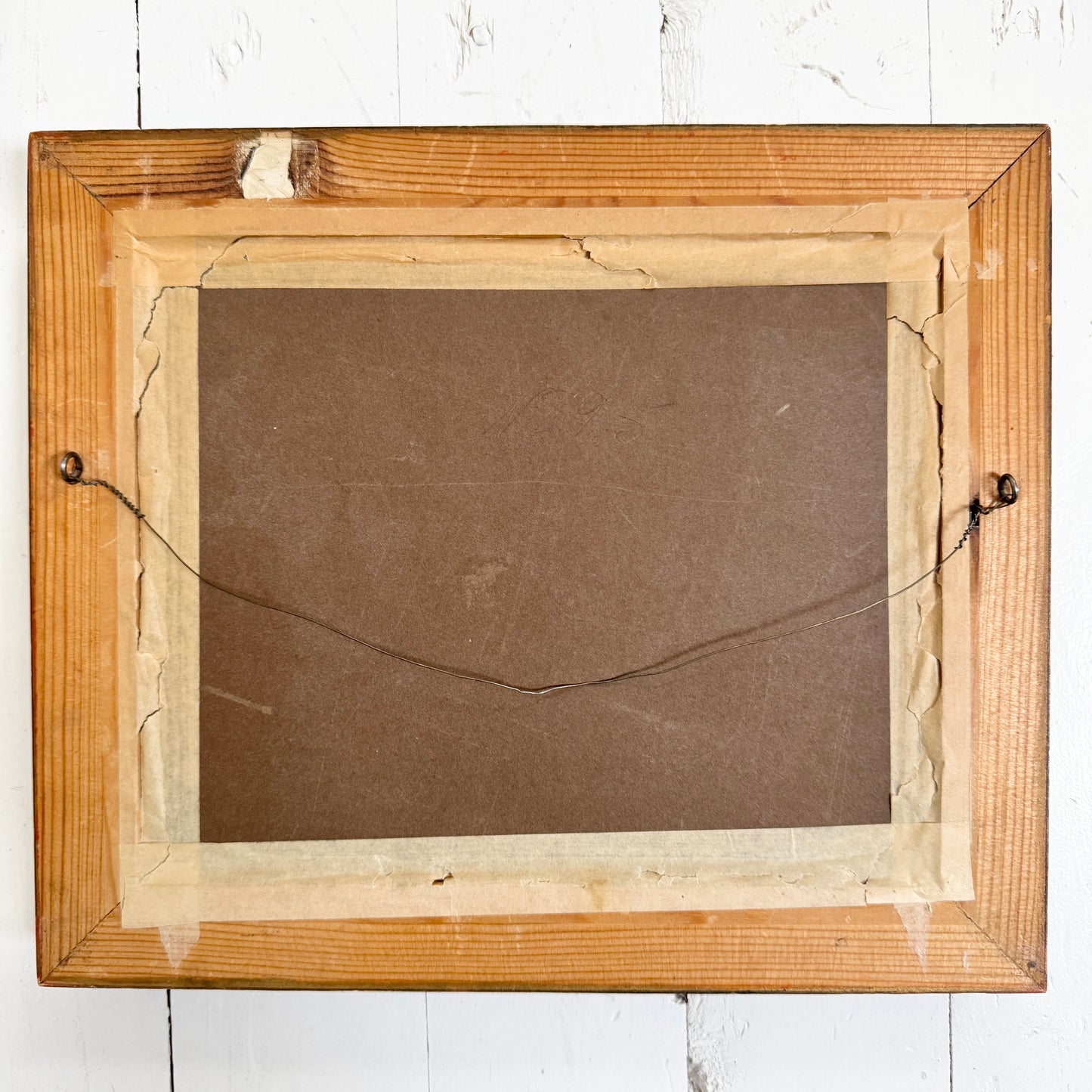 Soft Light over Jutland. Vintage Danish Oil Painting.