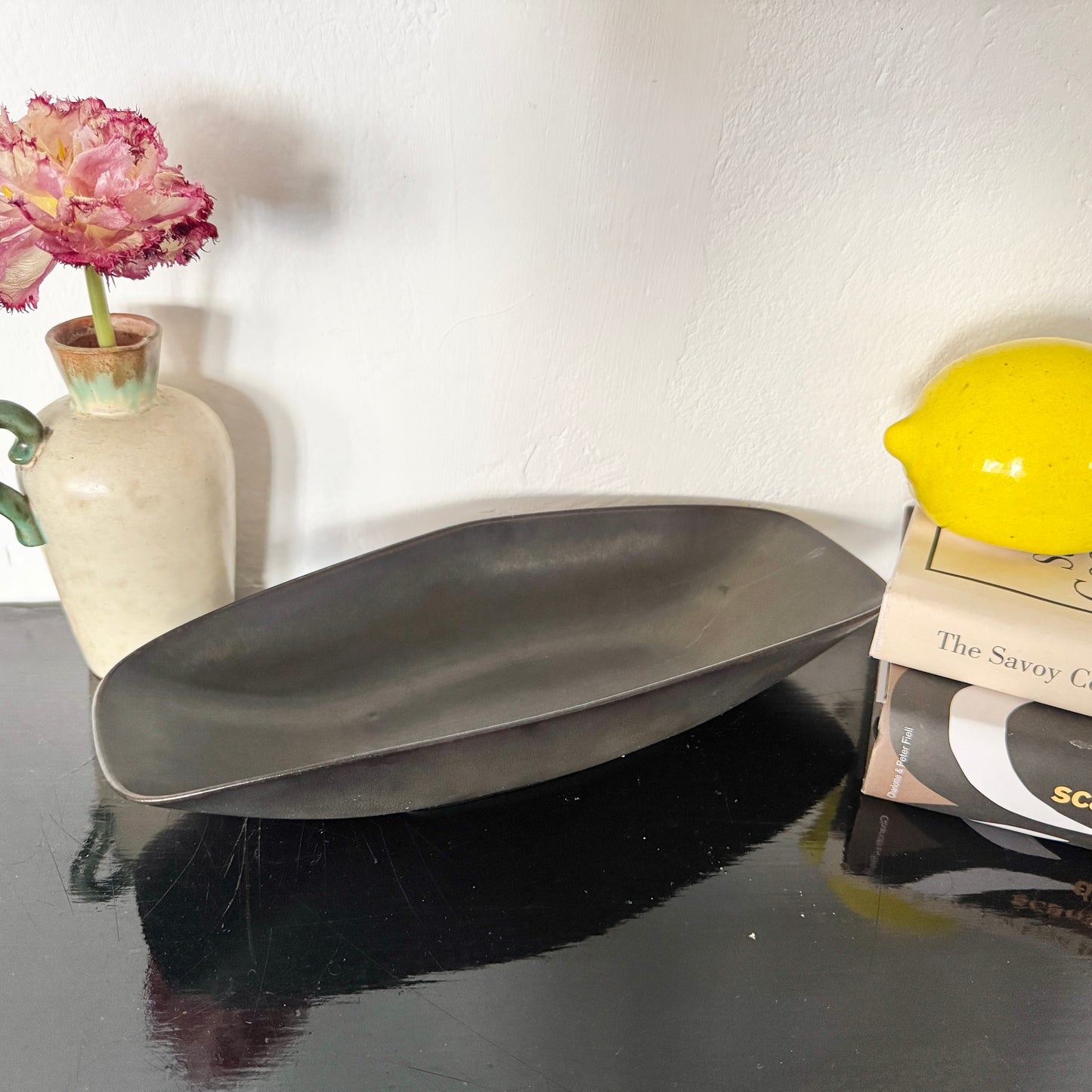 Carl-Harry Stålhane for Rörstrand Sweden ca 1960s. Stoneware Bowl
