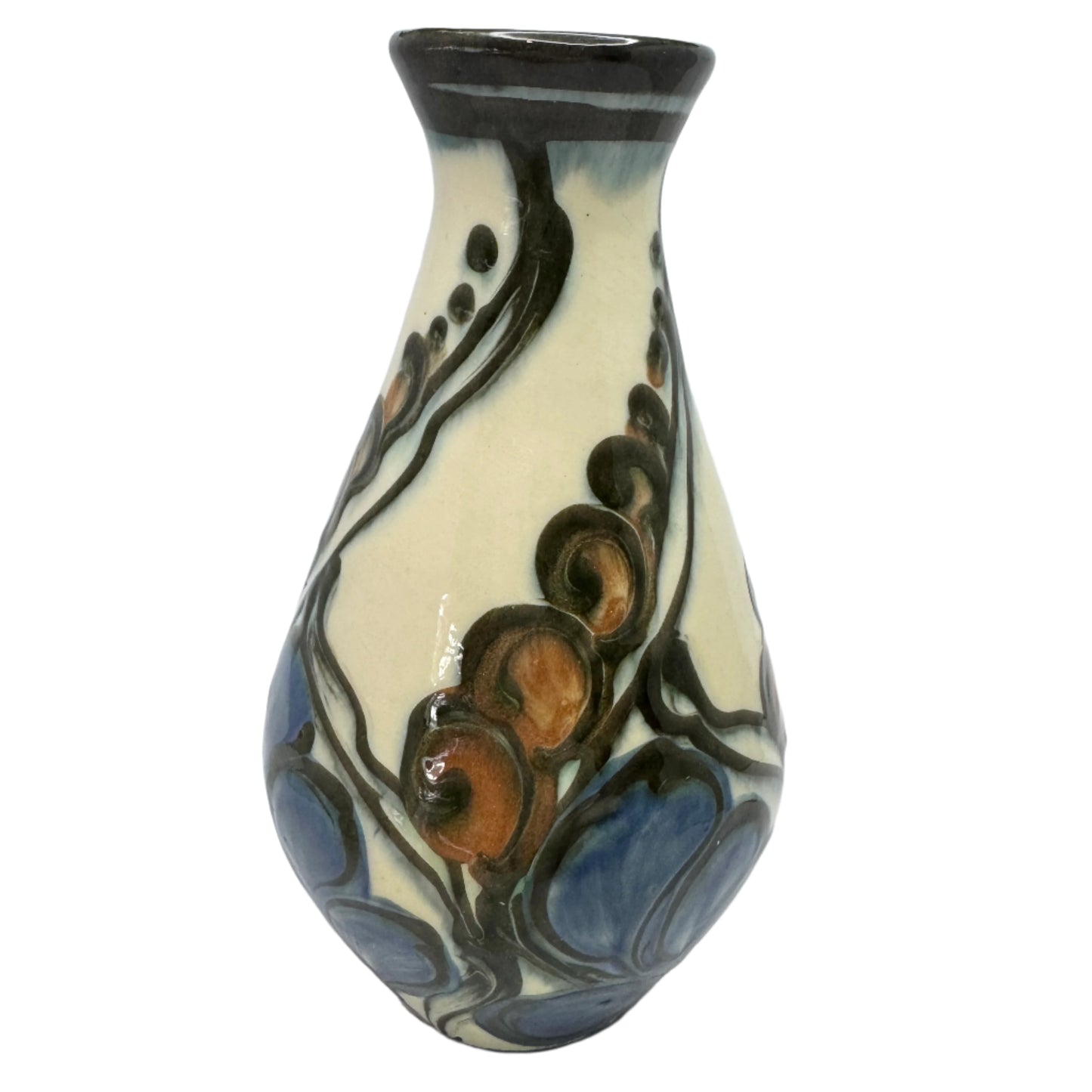 DANICO, Denmark c 1920. Antique Art Nouveau Stoneware Vase.