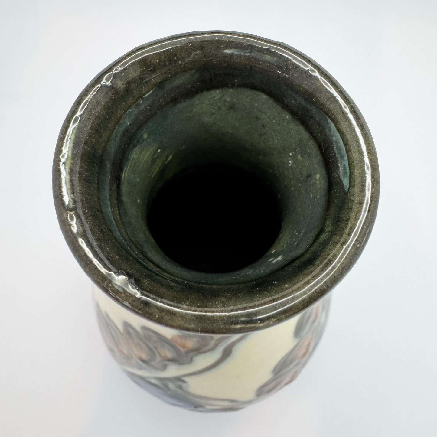 DANICO, Denmark c 1920. Antique Art Nouveau Stoneware Vase.
