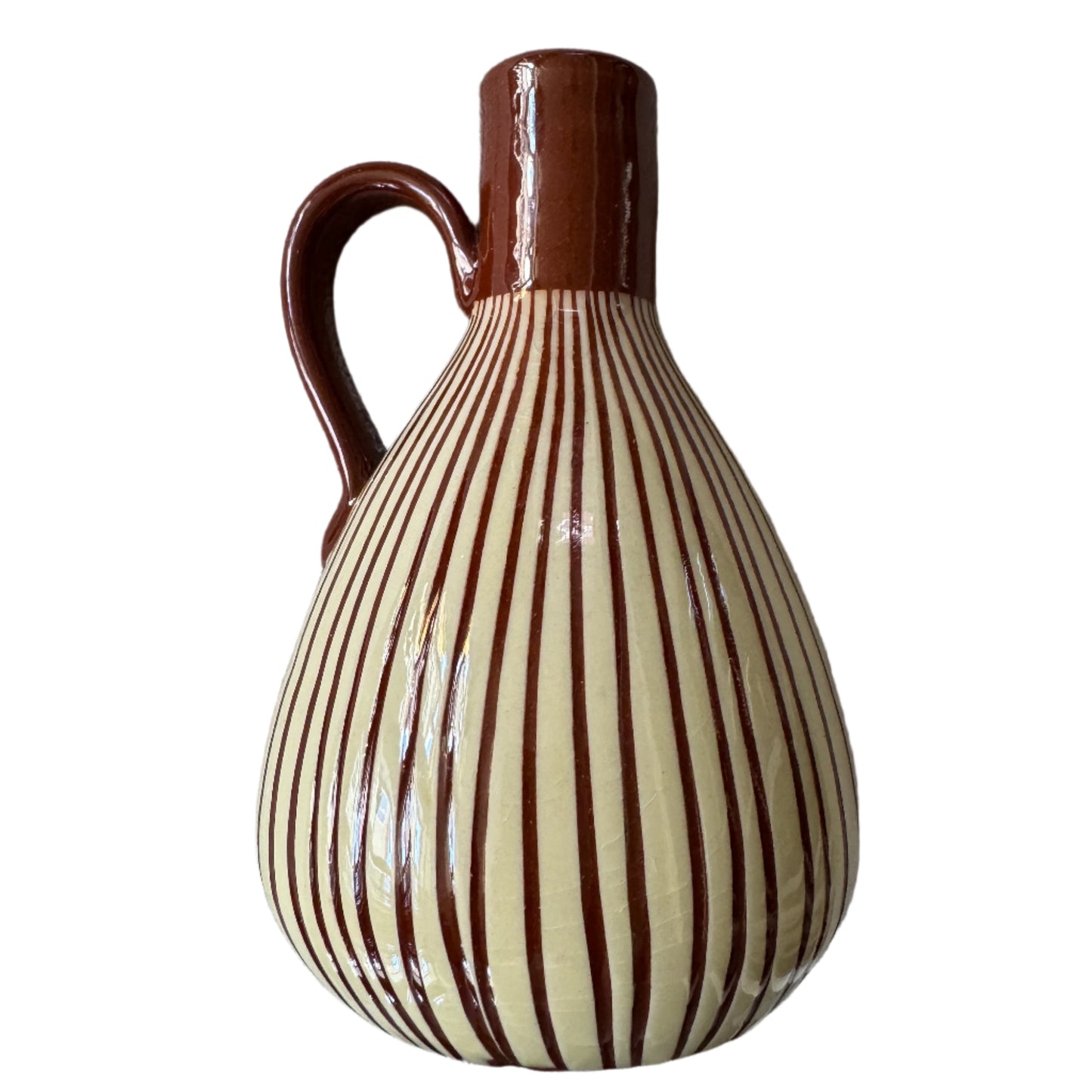 Ingrid Atterberg for Upsala Ekeby Sweden ca 1950. Vintage Stoneware Vase