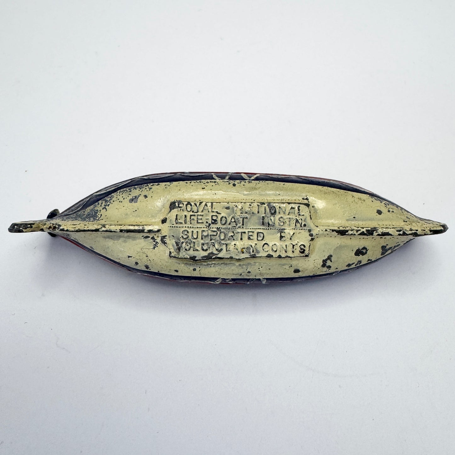 Royal National Life-boat Institution. Antique Metal Pin Cushion