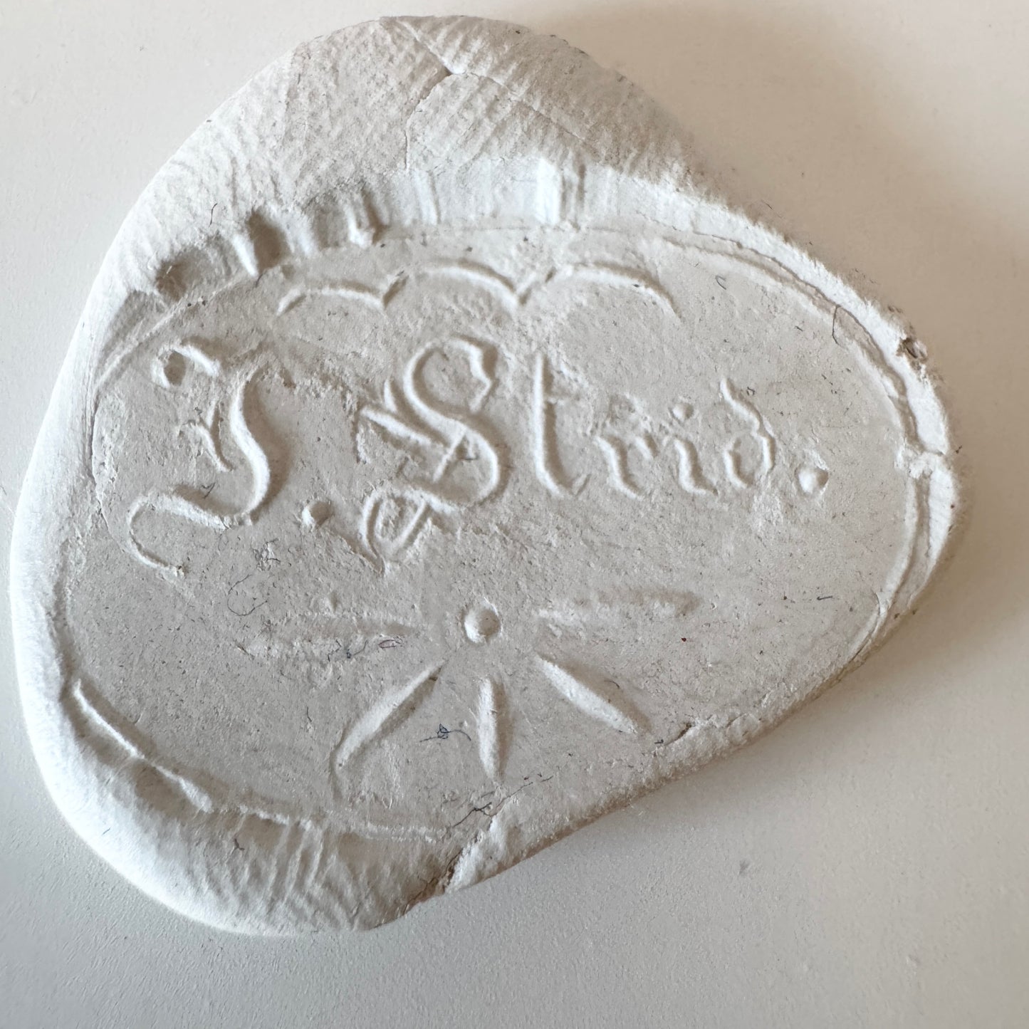 Antique Hardstone Wax Seal Stamp "Maria"
