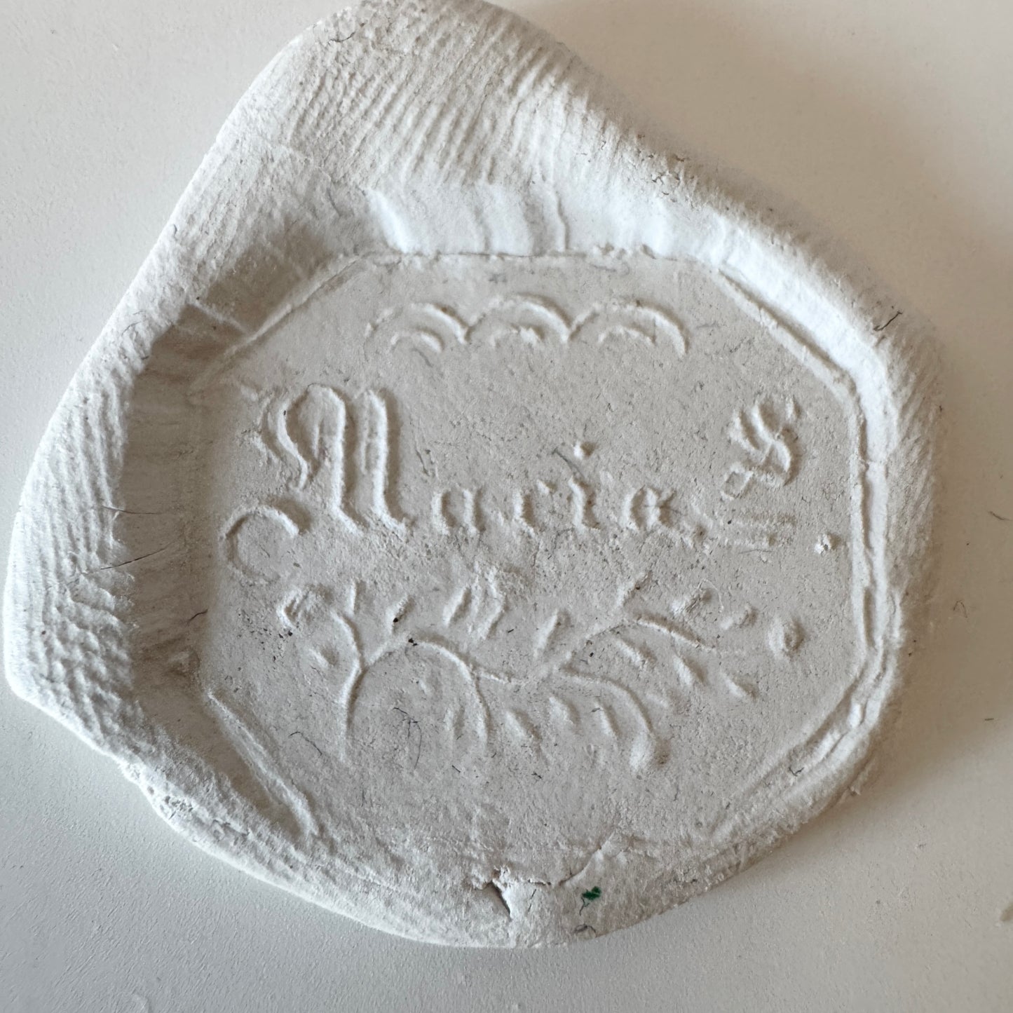Antique Hardstone Wax Seal Stamp "Maria"