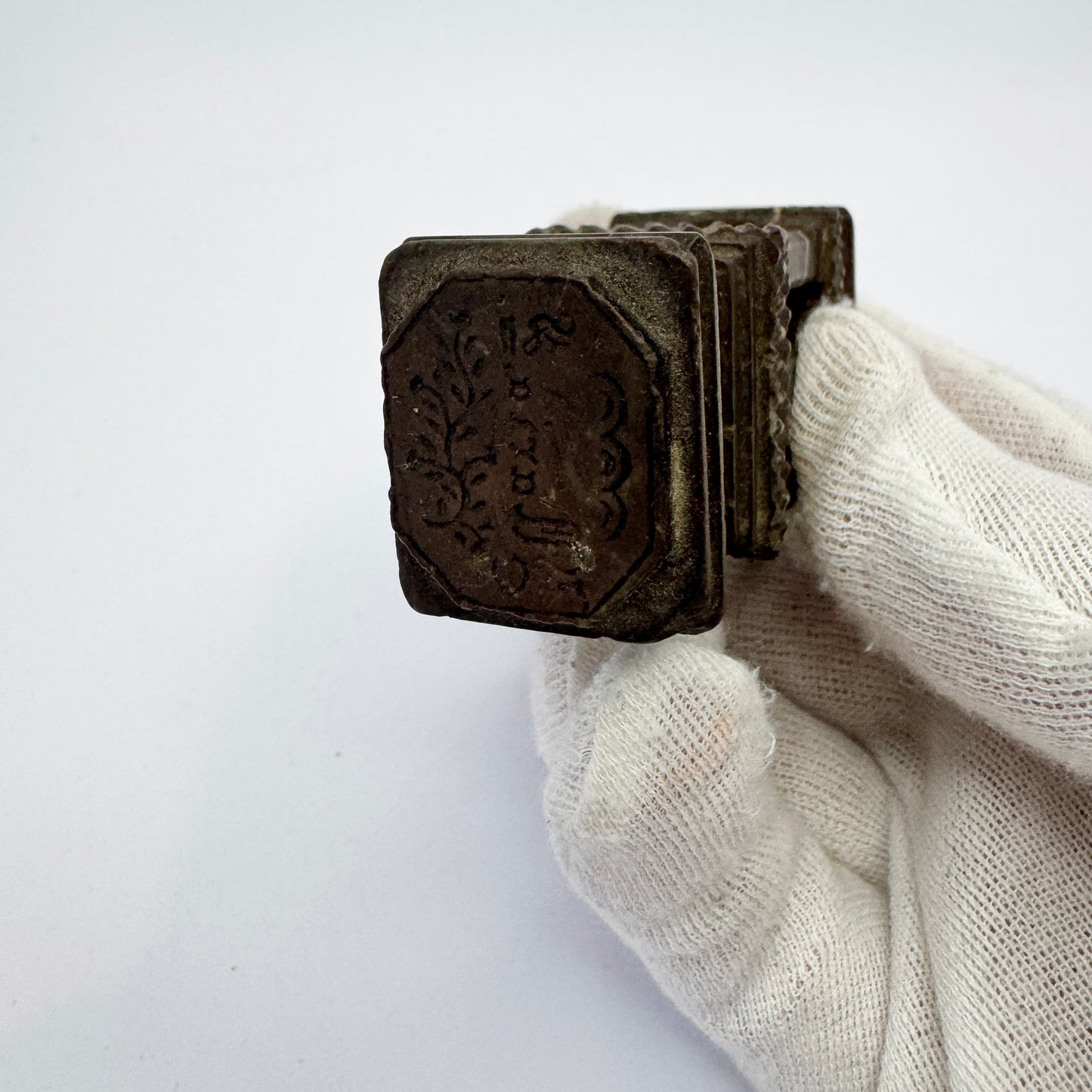 Antique Hardstone Wax Seal Stamp "Maria"