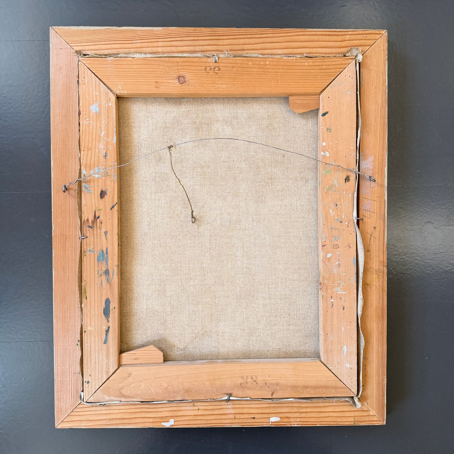 Summer Bouquet, 1947. Vintage Swedish Oil Painting by Helge Andersson.