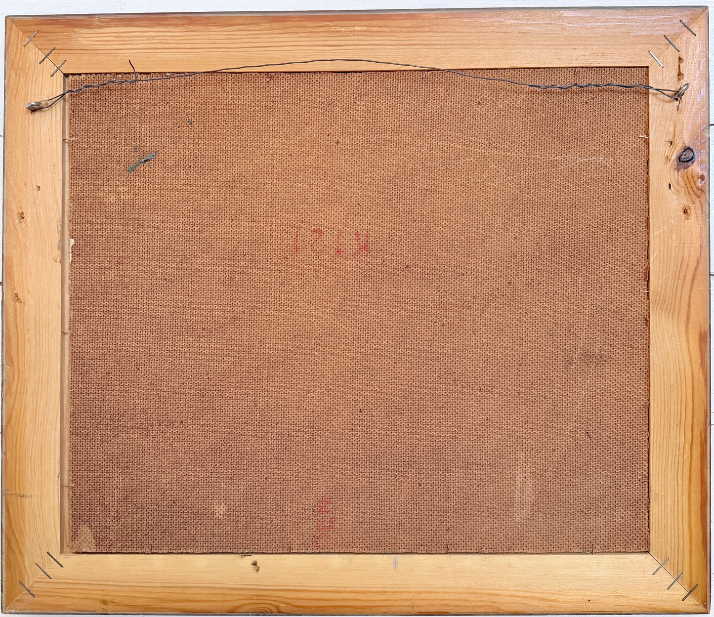 Muted Tides, 1964. Vintage Swedish Oil Painting by Iwan Broberg