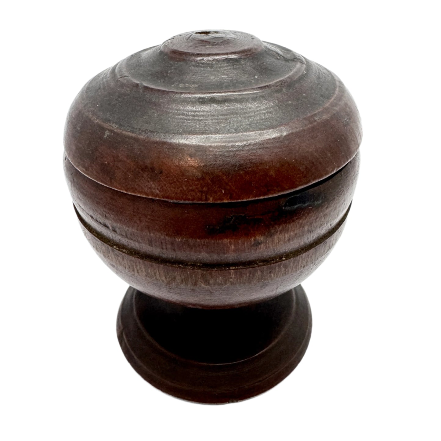 Antique ca year 1800. Scandinavian Apothecary's Treen Cup and Cover