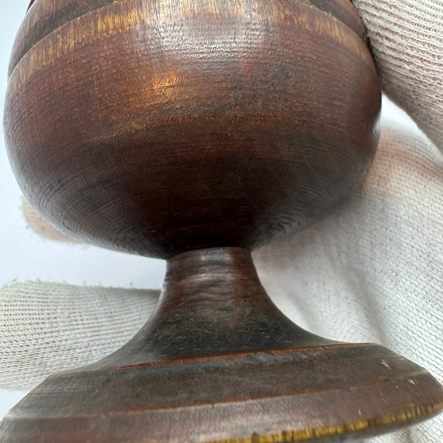 Antique ca year 1800. Scandinavian Apothecary's Treen Cup and Cover