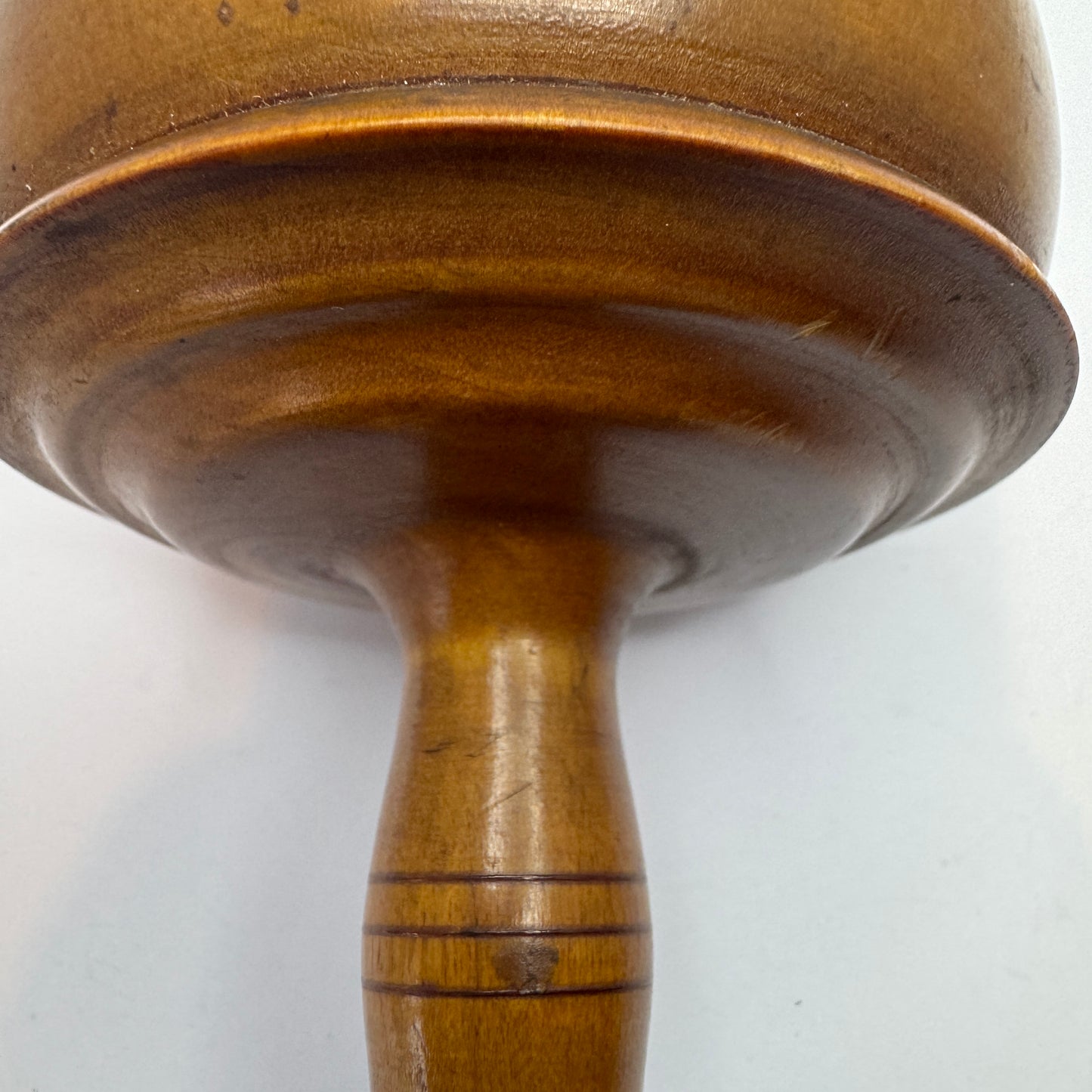 Antique ca year 1800. Scandinavian Apothecary's Treen Cup and Cover