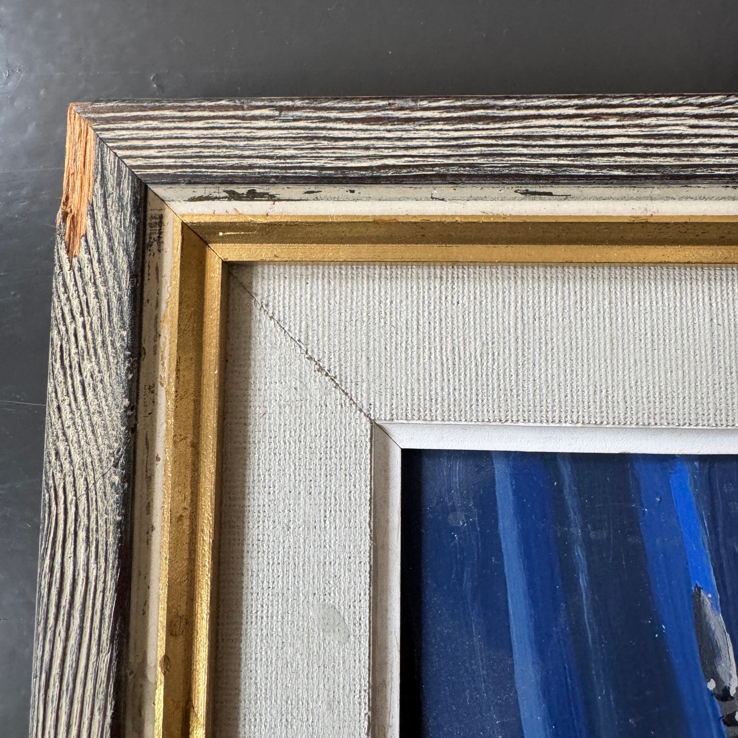 Palette and Petals. Vintage Mid-Century Swedish Oil Painting.