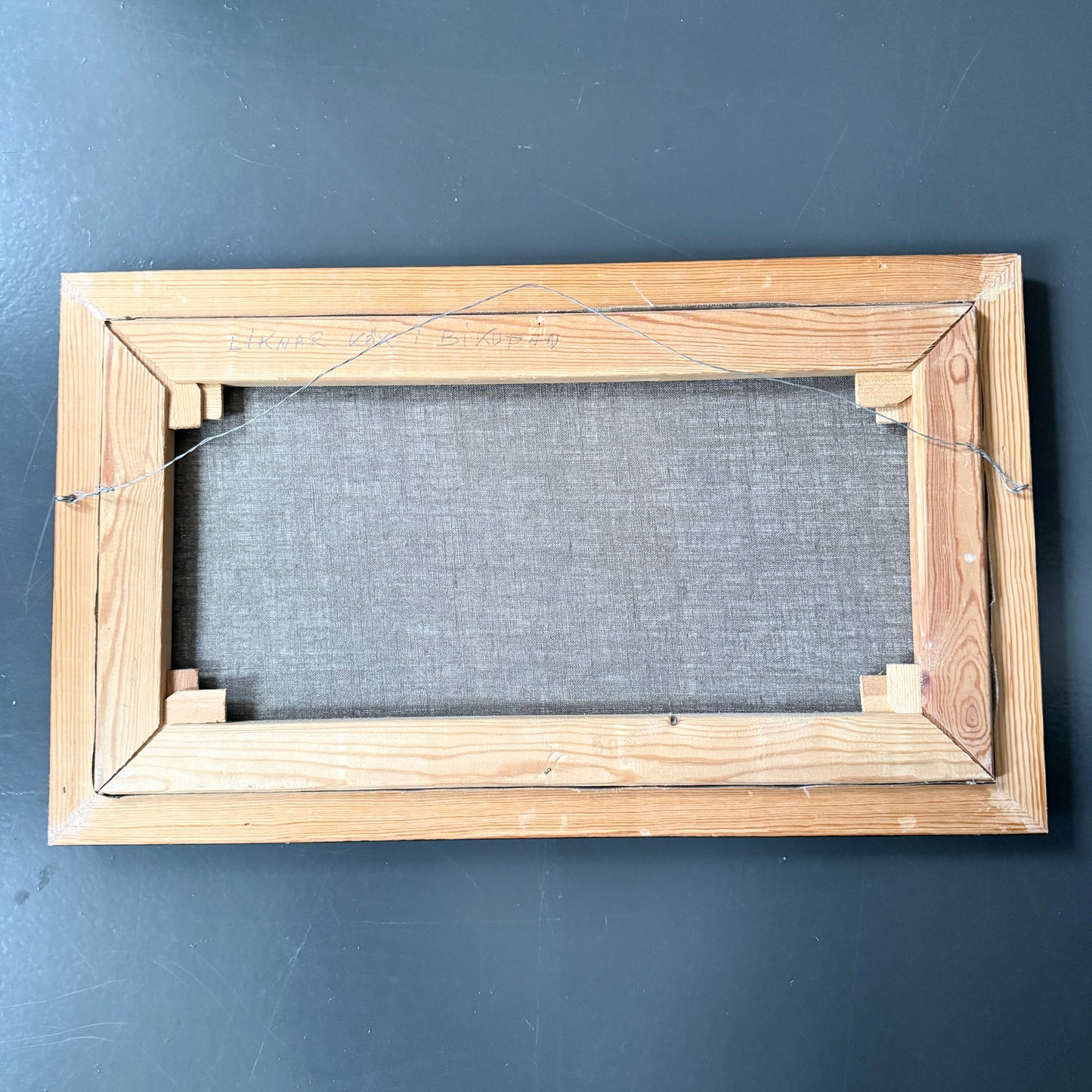 The Warmth of Tradition. Vintage Swedish Oil Painting.