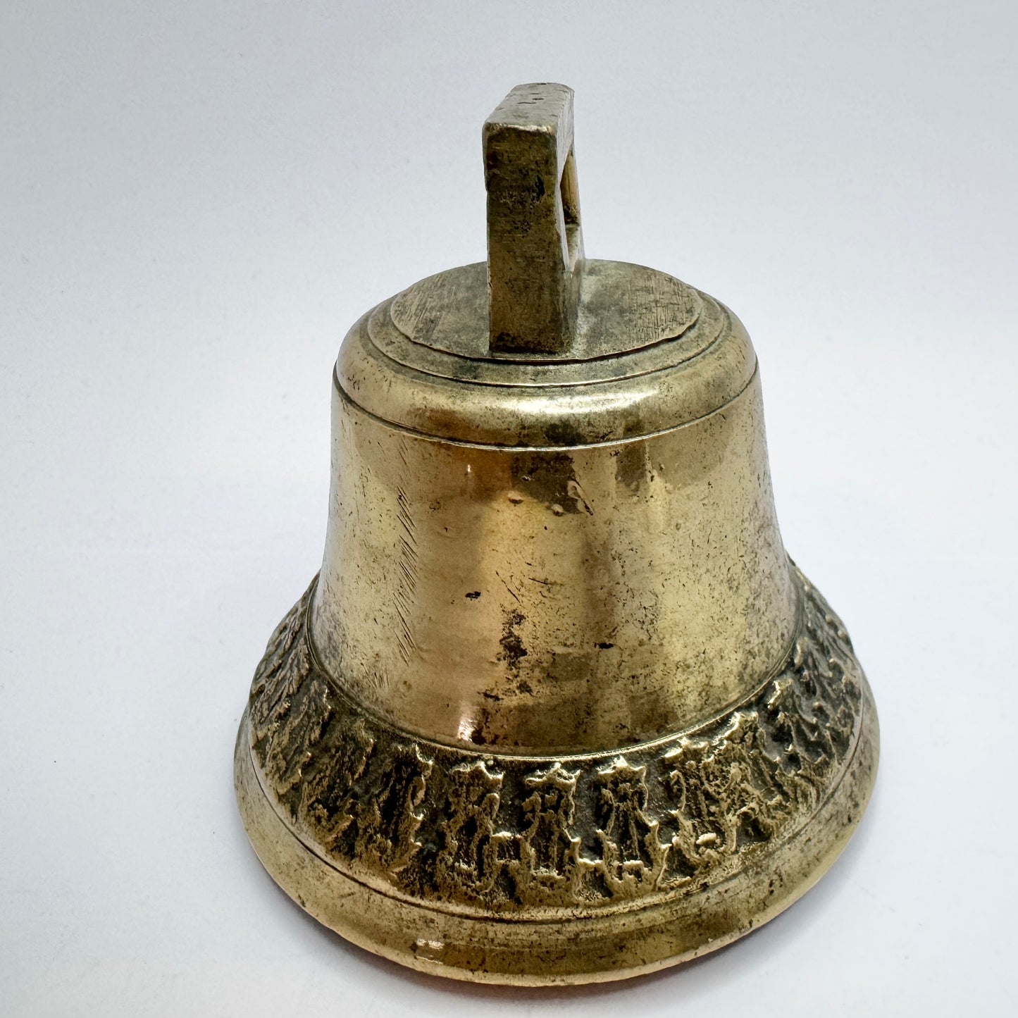 Sweden ca 1850s. Antique Bronze Dinner Bell (Vällingklocka)