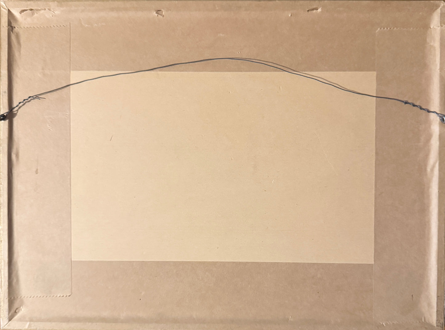 Low Tide Morning. Antique Danish Watercolor