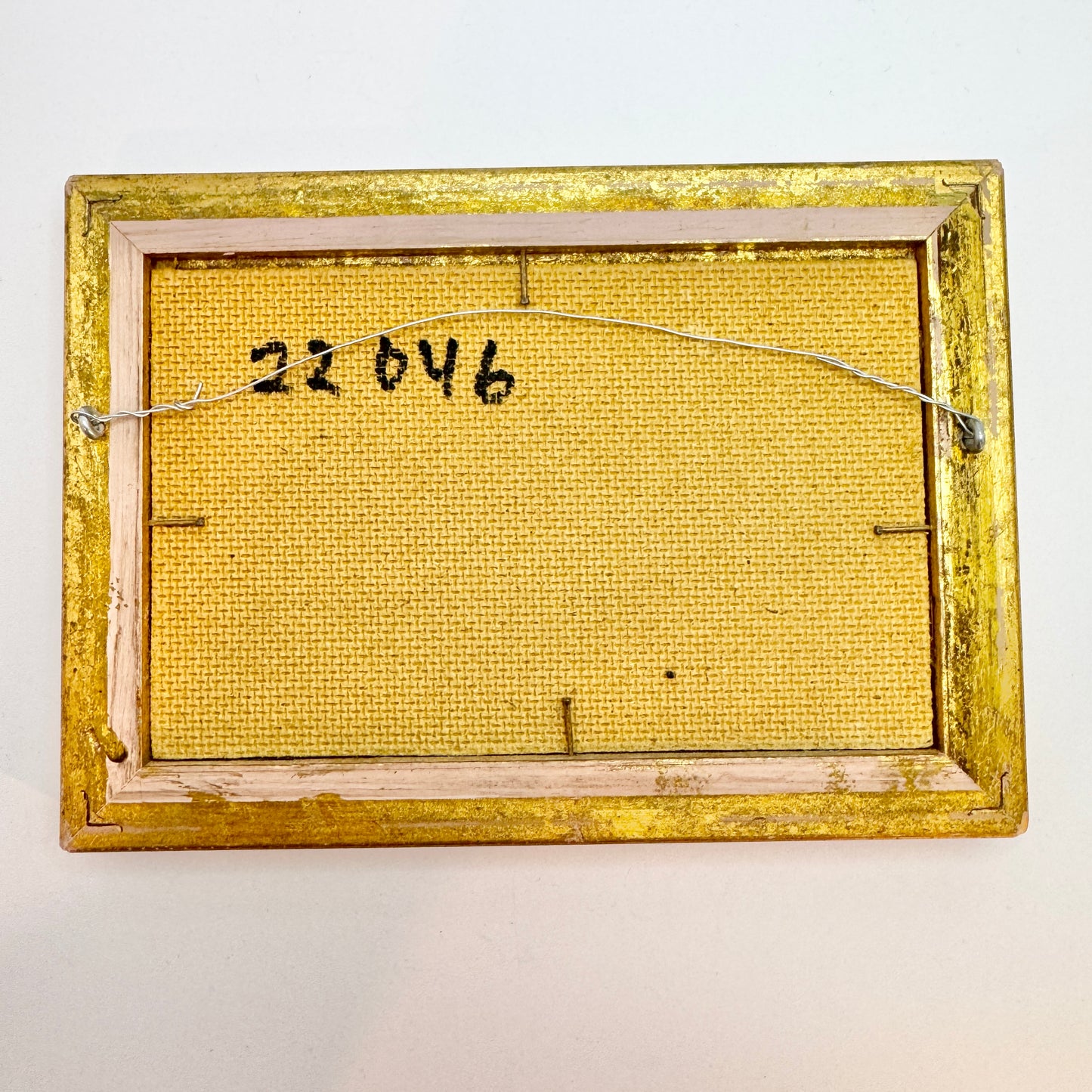 Shoreline in Bloom. Vintage Swedish Oil Painting by Astrid Widenberg Liljefors