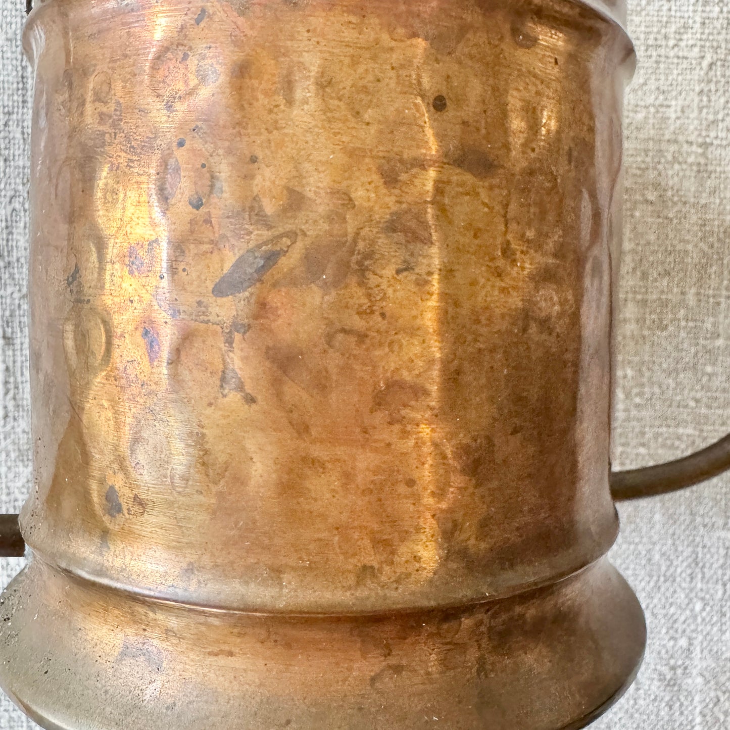 Scandinavia. Vintage Mid-Century Modern Copper Watering Can, ca 1950