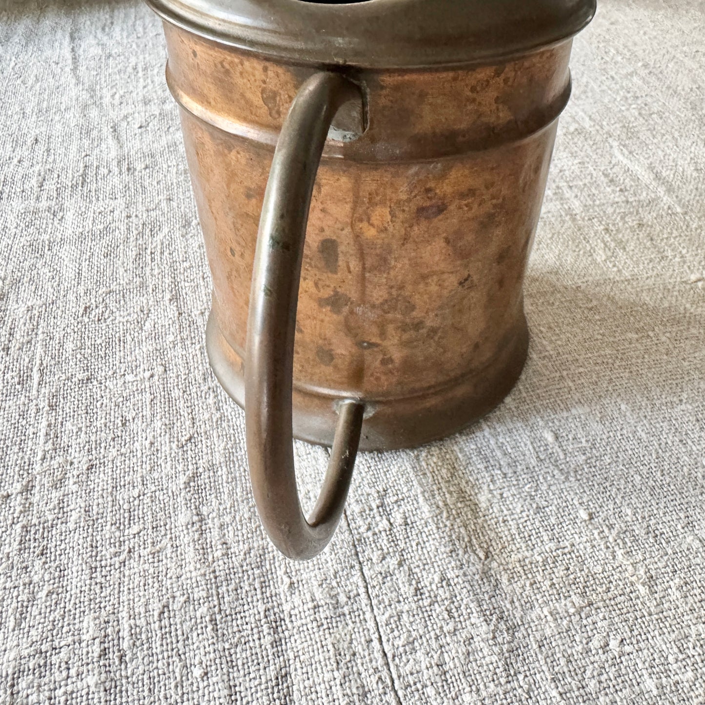 Scandinavia. Vintage Mid-Century Modern Copper Watering Can, ca 1950