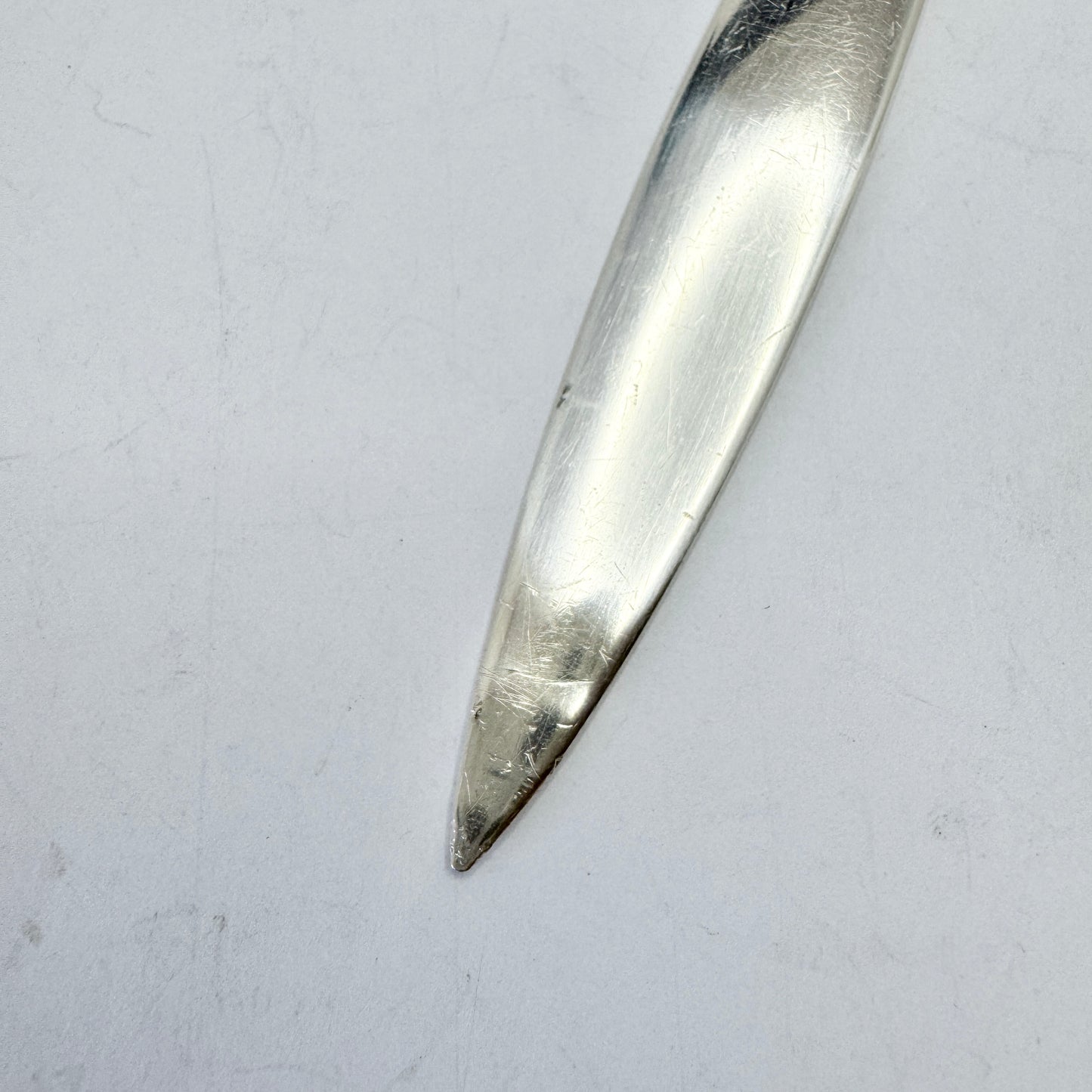 Th. Marthinsen, Norway. Vintage Sterling Silver Enamel Letter Opener.