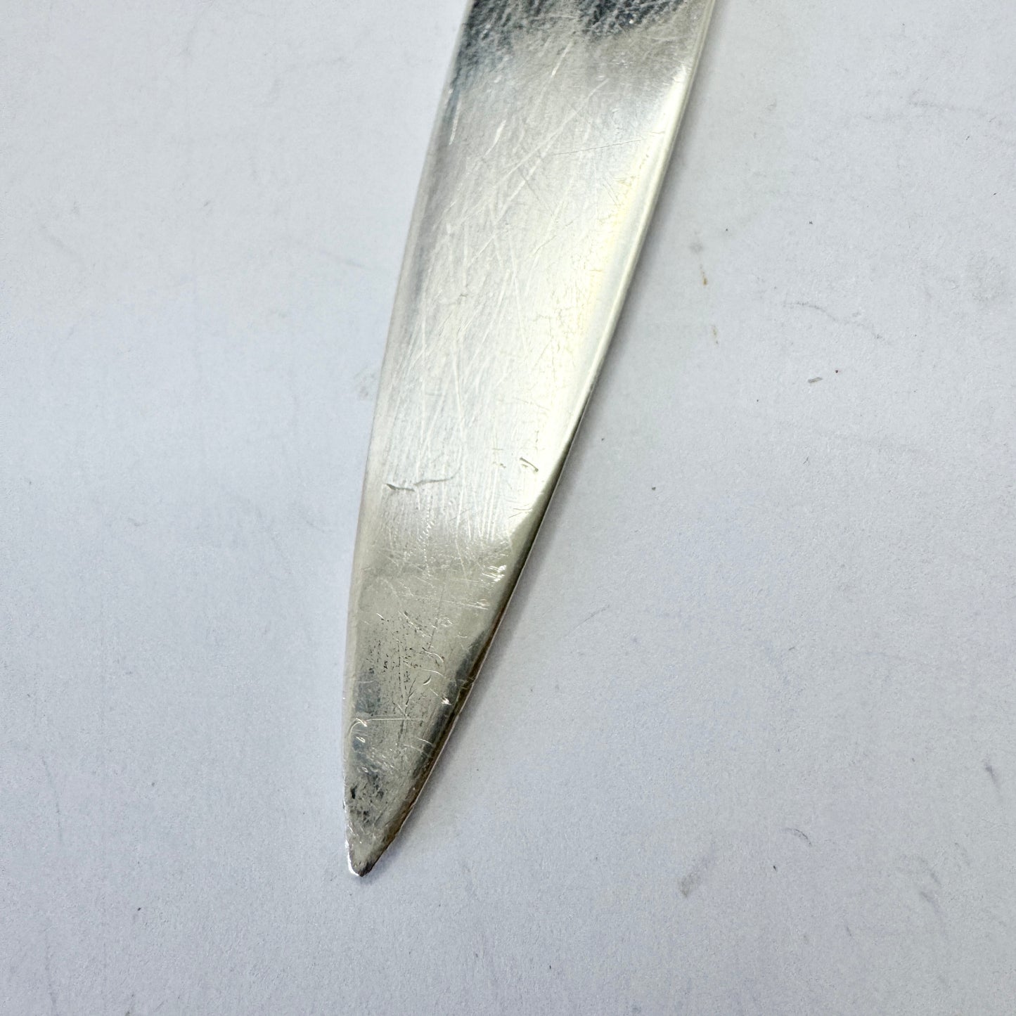 Th. Marthinsen, Norway. Vintage Sterling Silver Enamel Letter Opener.