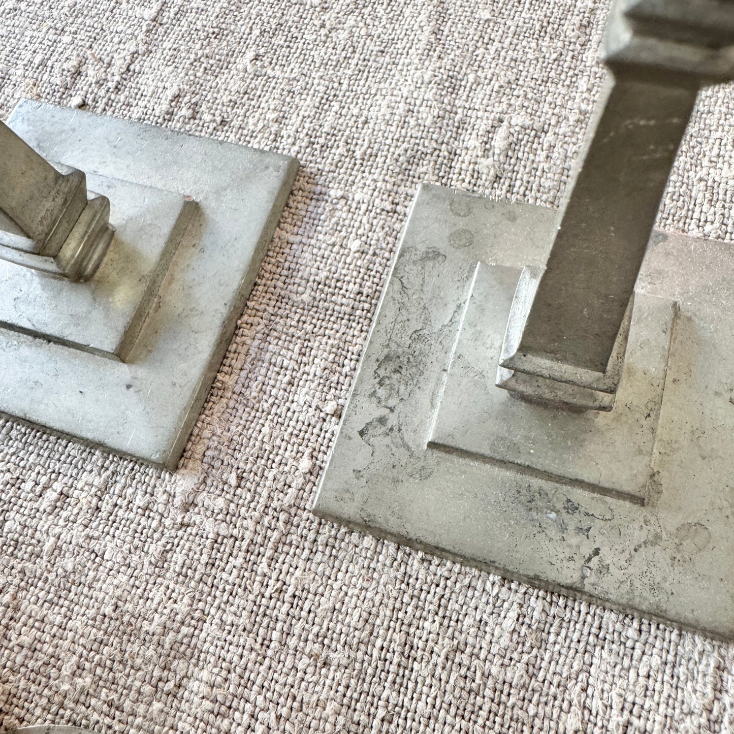 Sweden ca 1930. Pewter Art Deco.