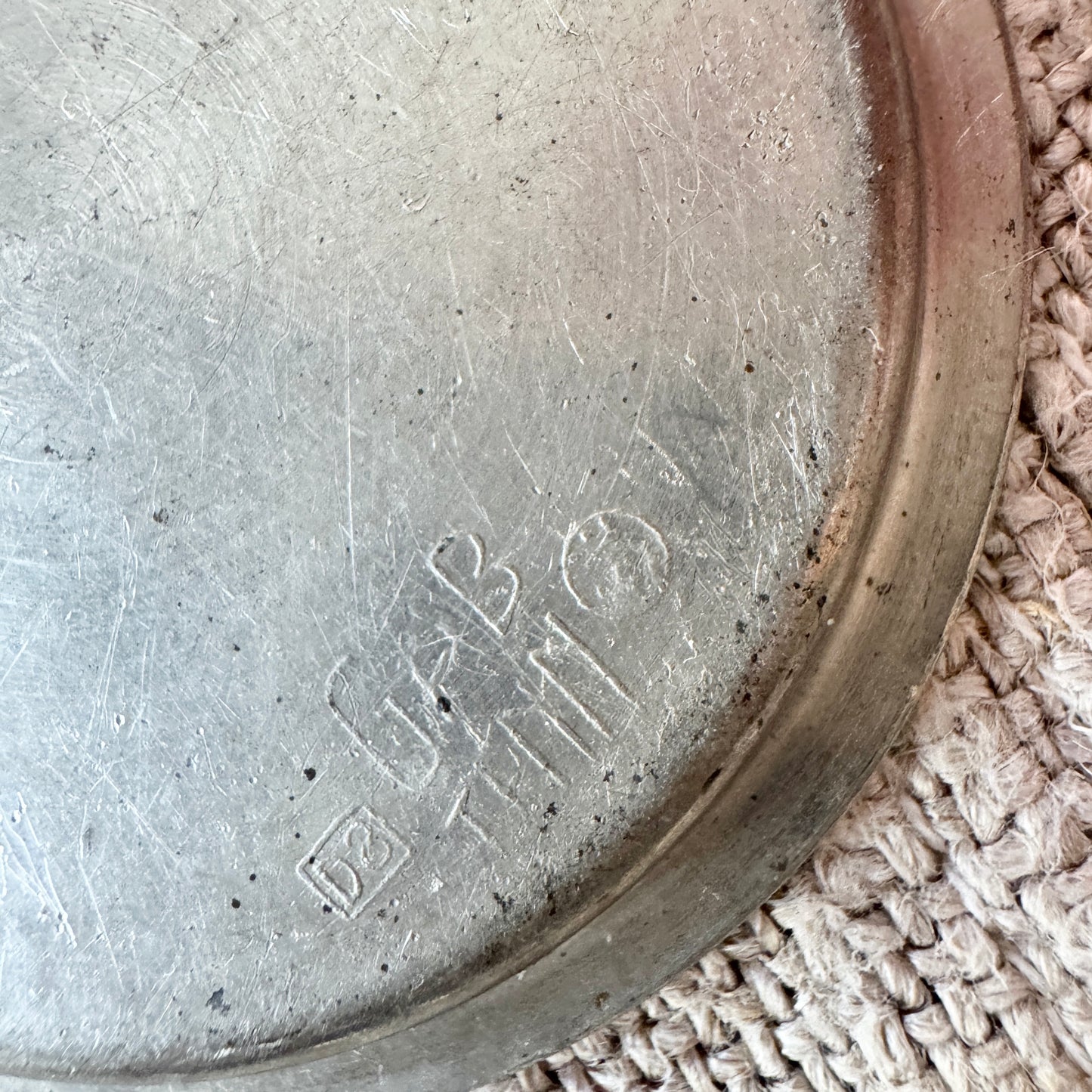 Sweden ca 1930. Pewter Art Deco.