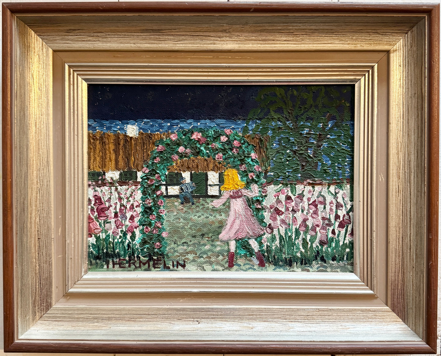 On the summer night, accordion music can be heard from Per-Olas by Inga Hermelin