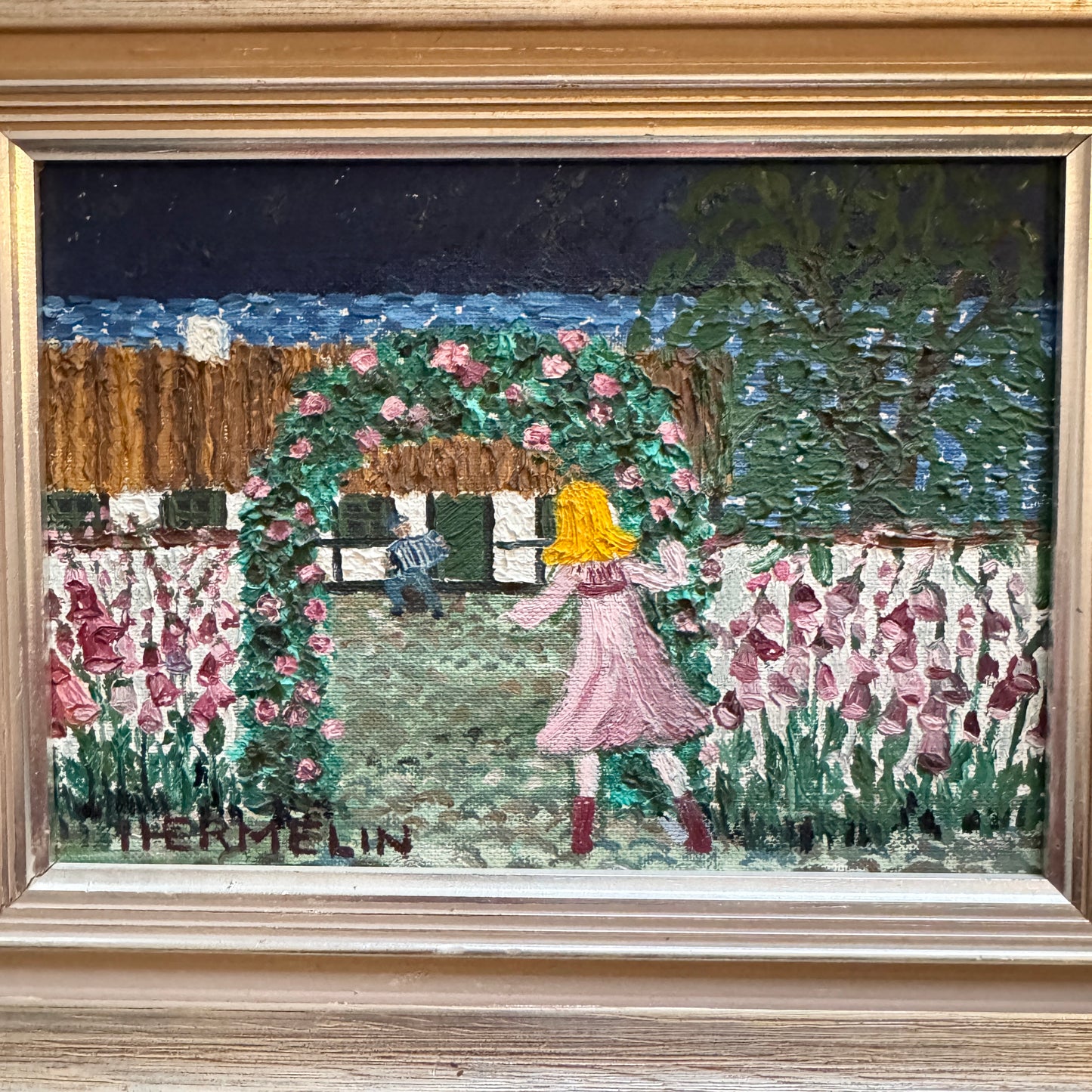 On the summer night, accordion music can be heard from Per-Olas by Inga Hermelin