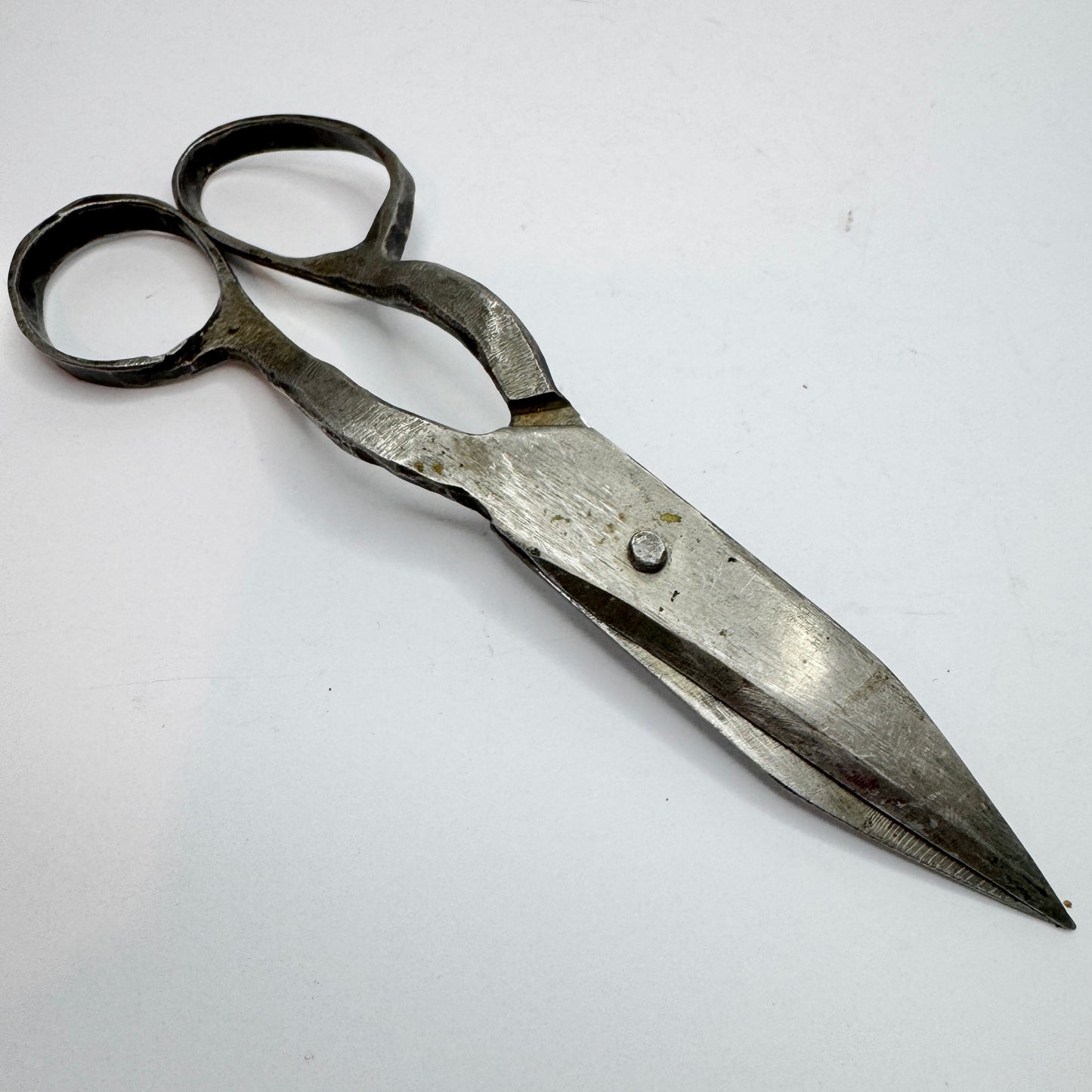 Scandinavia early 1800s. Antique Georgian Iron Pair of Scissors