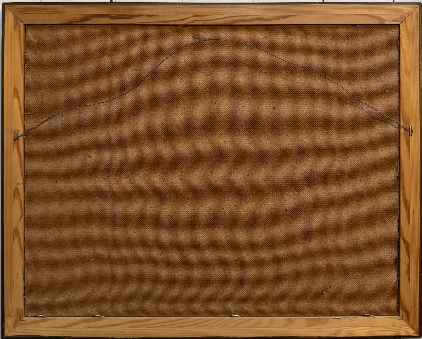 Nordic Highlands. Vintage Scandinavian Oil Painting.