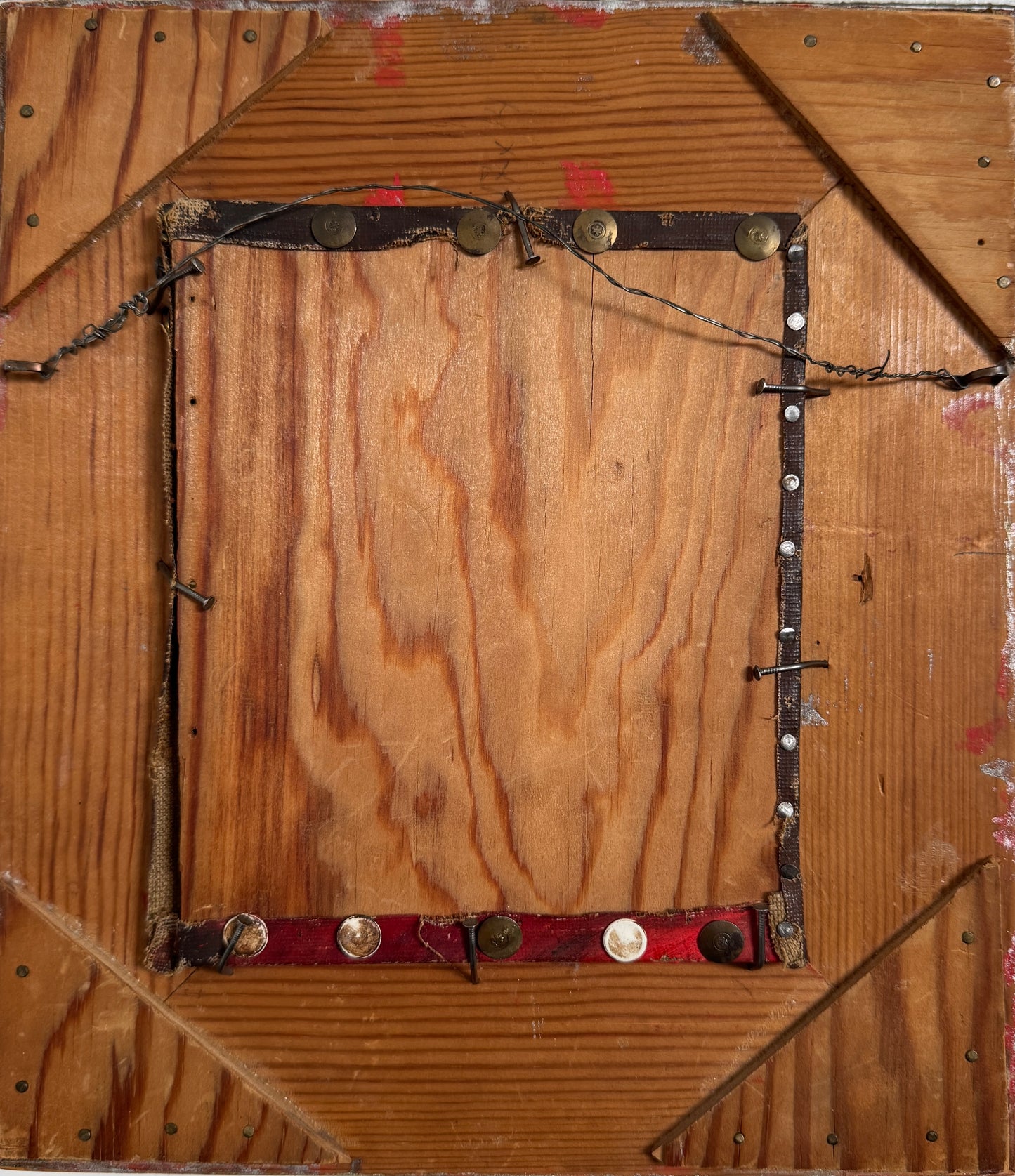 The Turning Gaze. Antique Oil Portrait Painting.