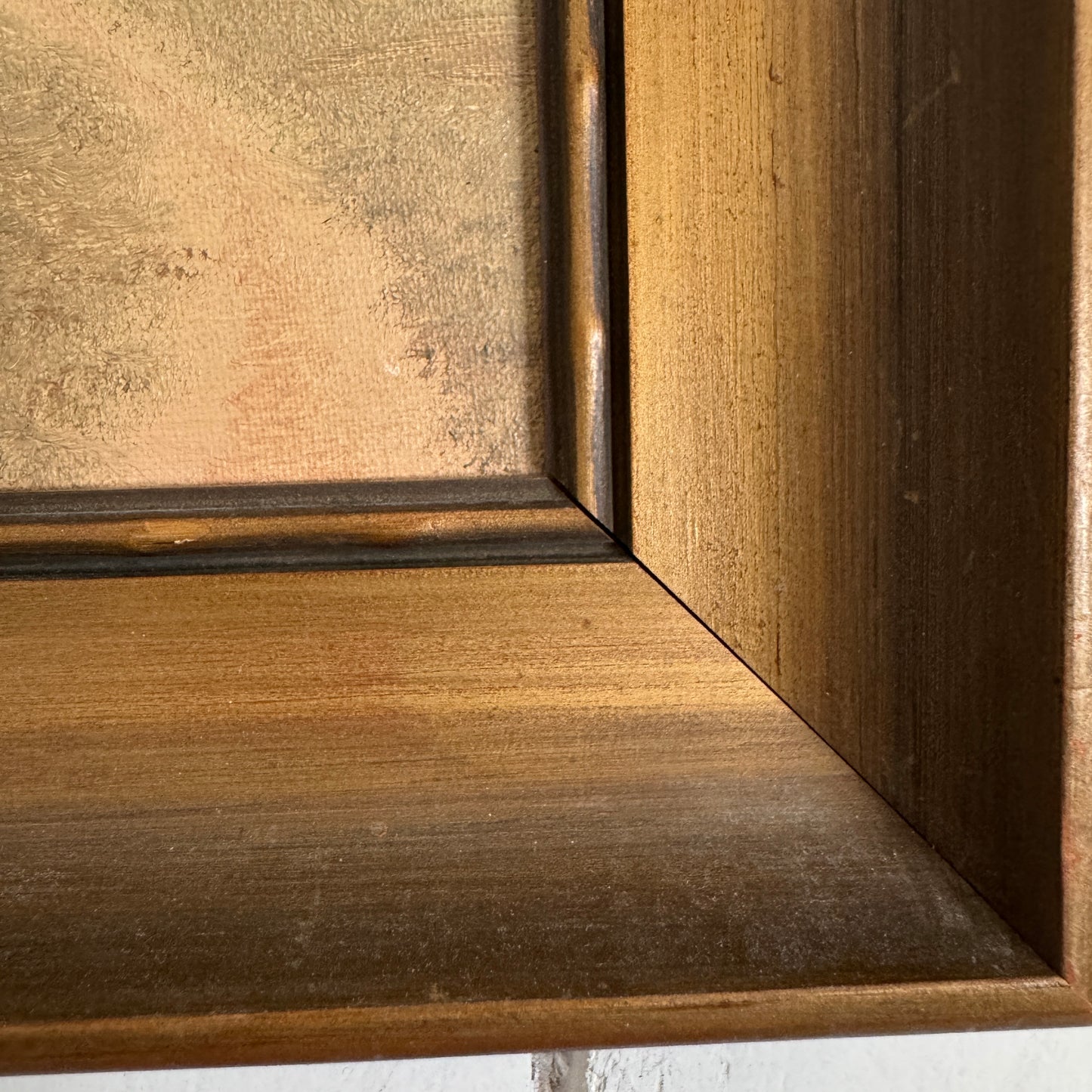 Soft Light over Jutland. Vintage Danish Oil Painting.