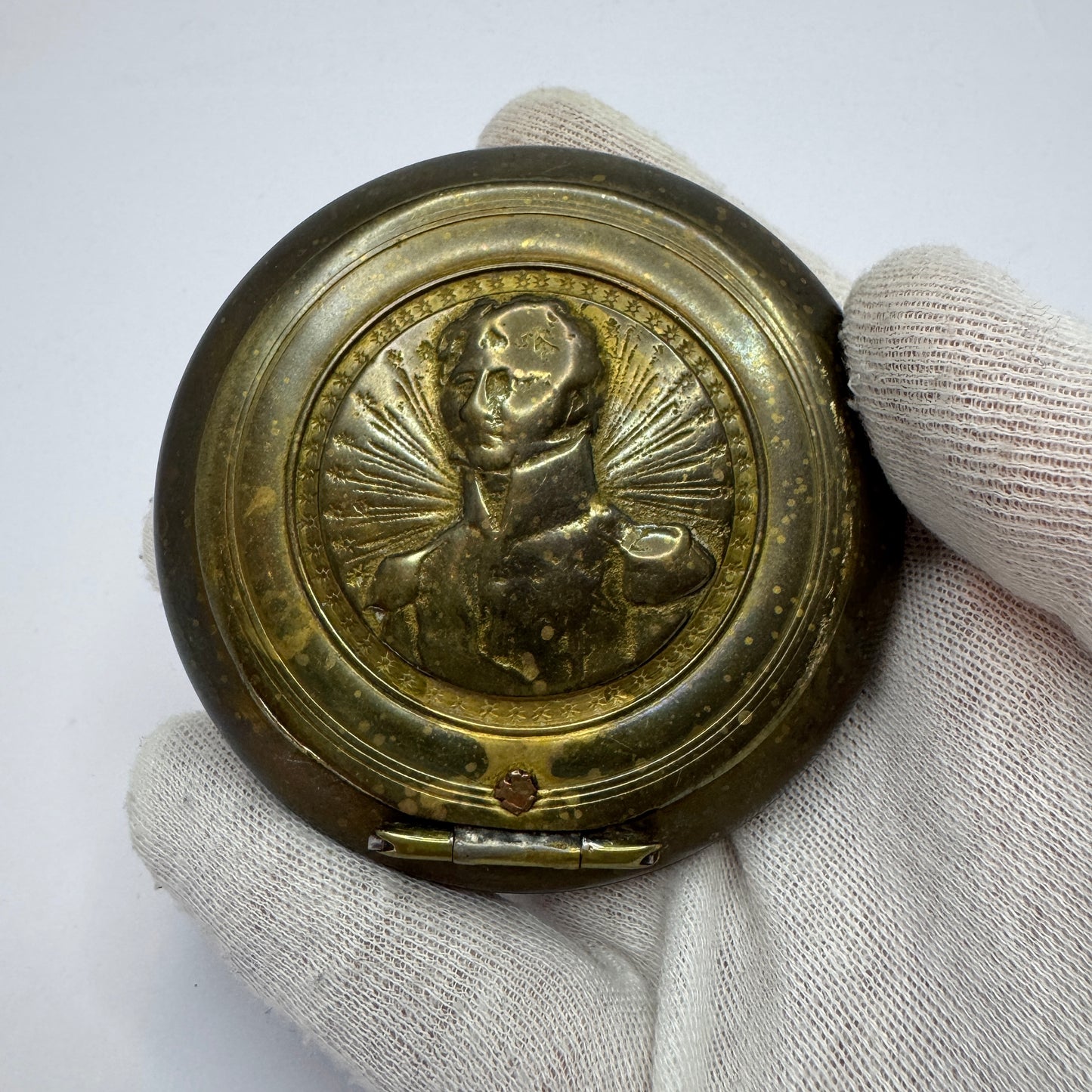 Sweden early 1800s. Antique Box. King Karl XIV Johan 1763-1844