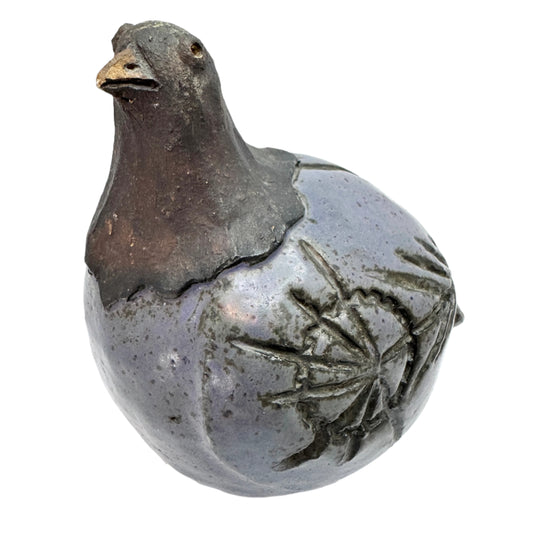 Klas-Göran Klaesson (Klase J: r) for Höganäs Sweden. Vintage Stoneware Bird.