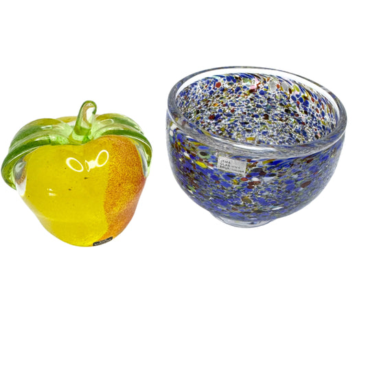 Colors. Vintage Swedish Studio Glass.