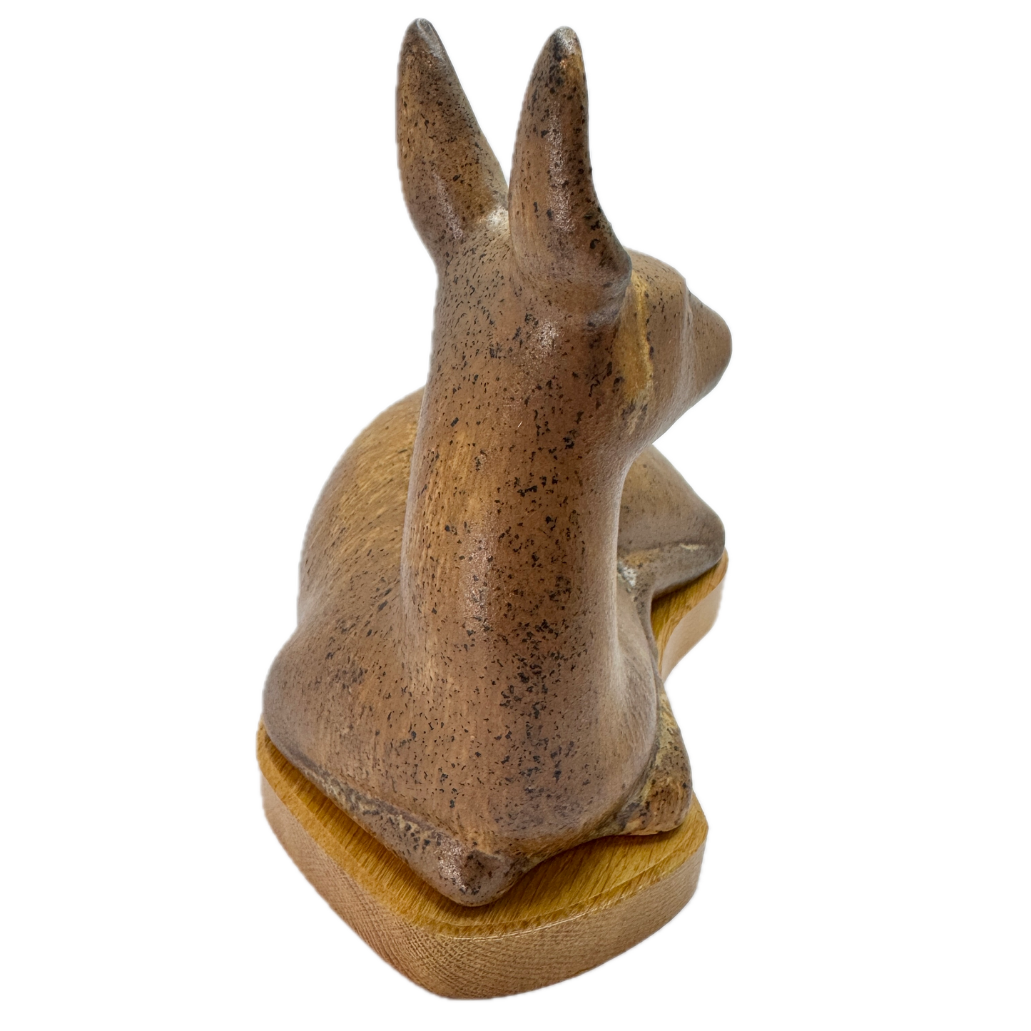 Oskar Hartung for EGO Lidköping, Sweden. Large Vintage Stoneware Deer Figurine