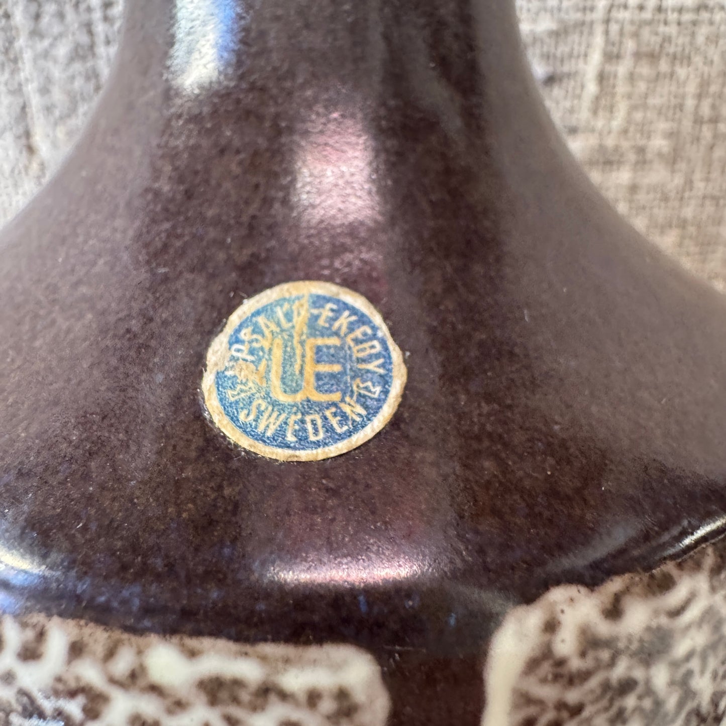 Mari Simmulson for Upsala Ekeby, Sweden. Vintage 1960s Ceramic Vase.