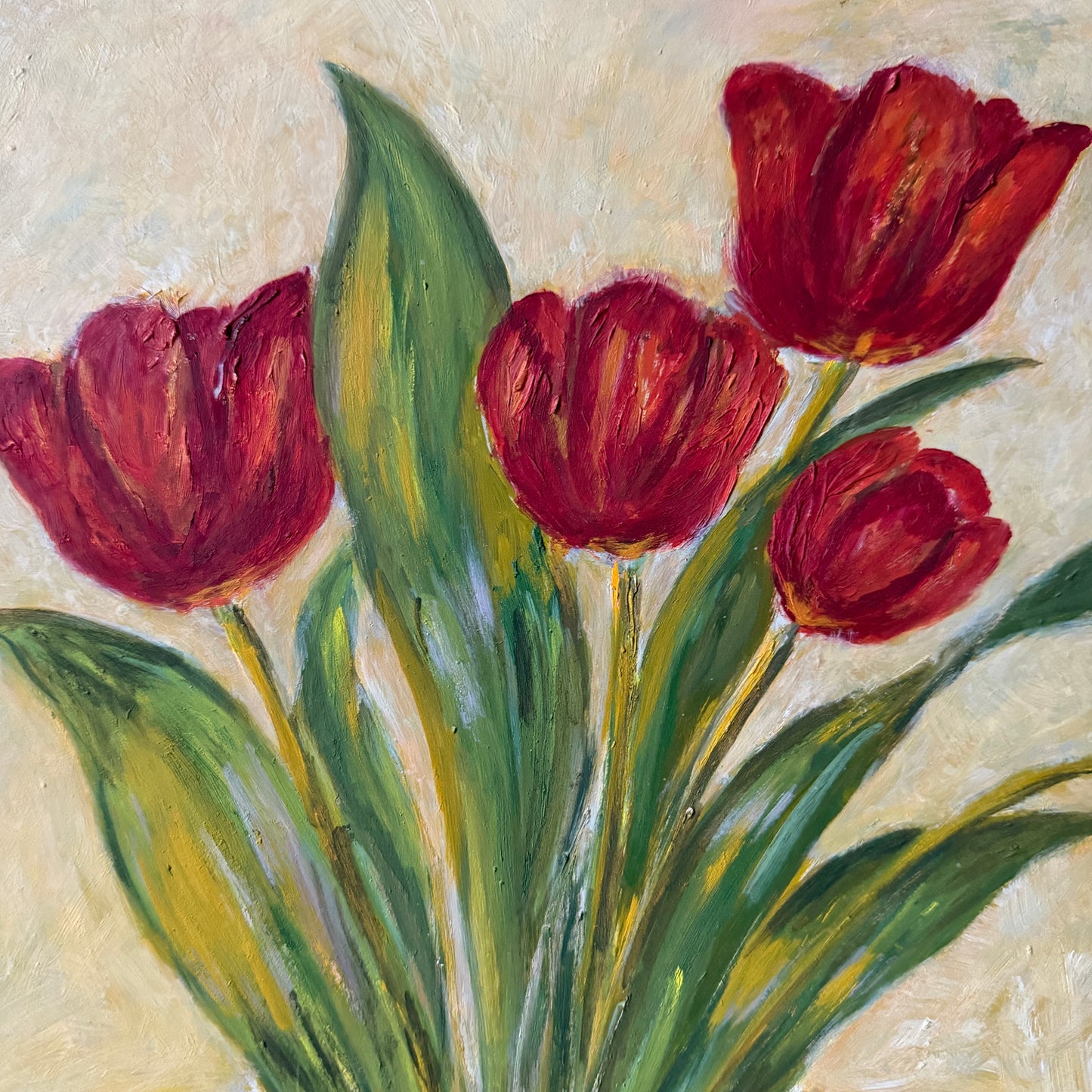 Vintage 1968. Swedish Still Life Oil Painting